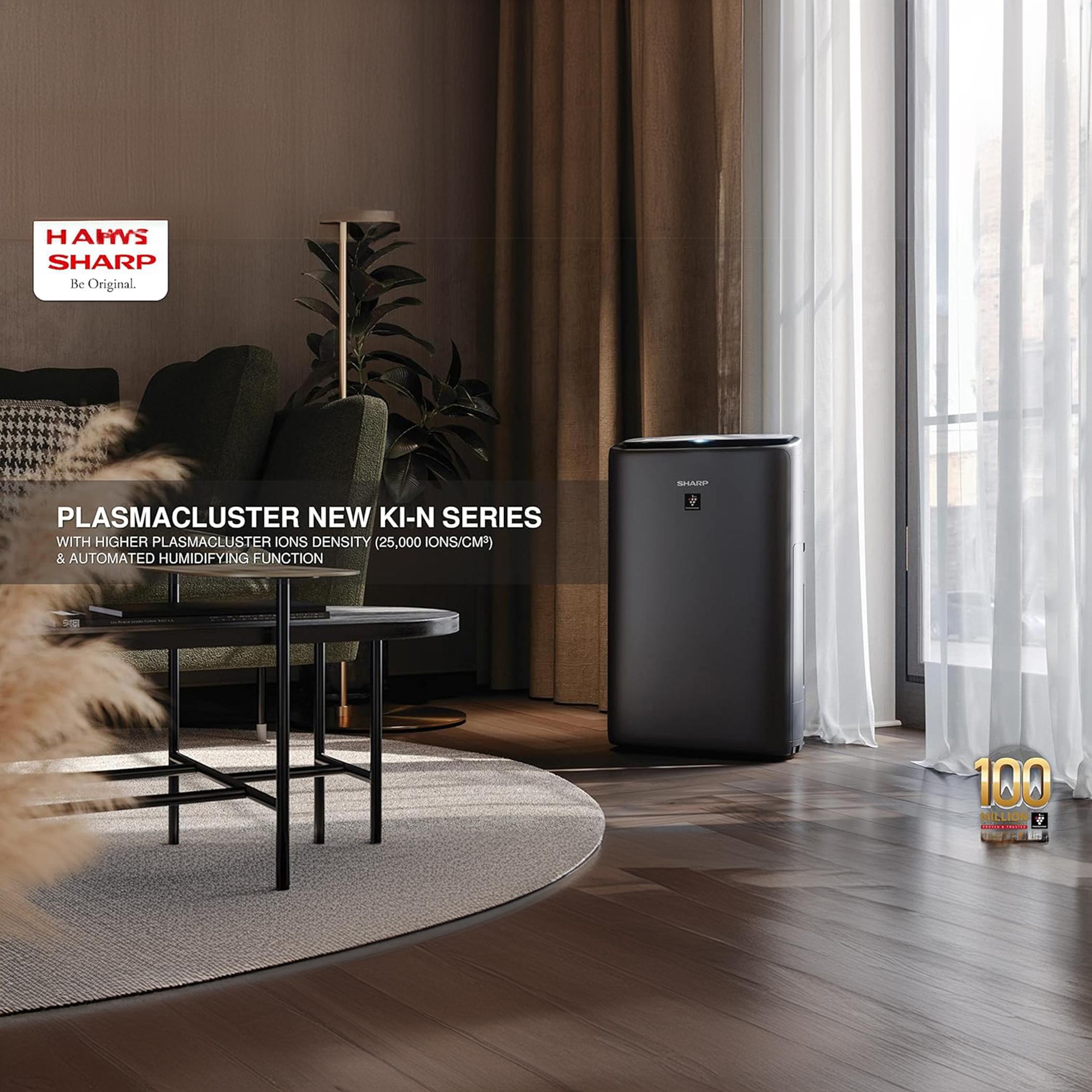 جهاز تنقية الهواء 3 في 1 سلسلة بريميوم kl-N من شارب - موديل 2022-hbxhomeware-appliances-airpurifiers-image-2