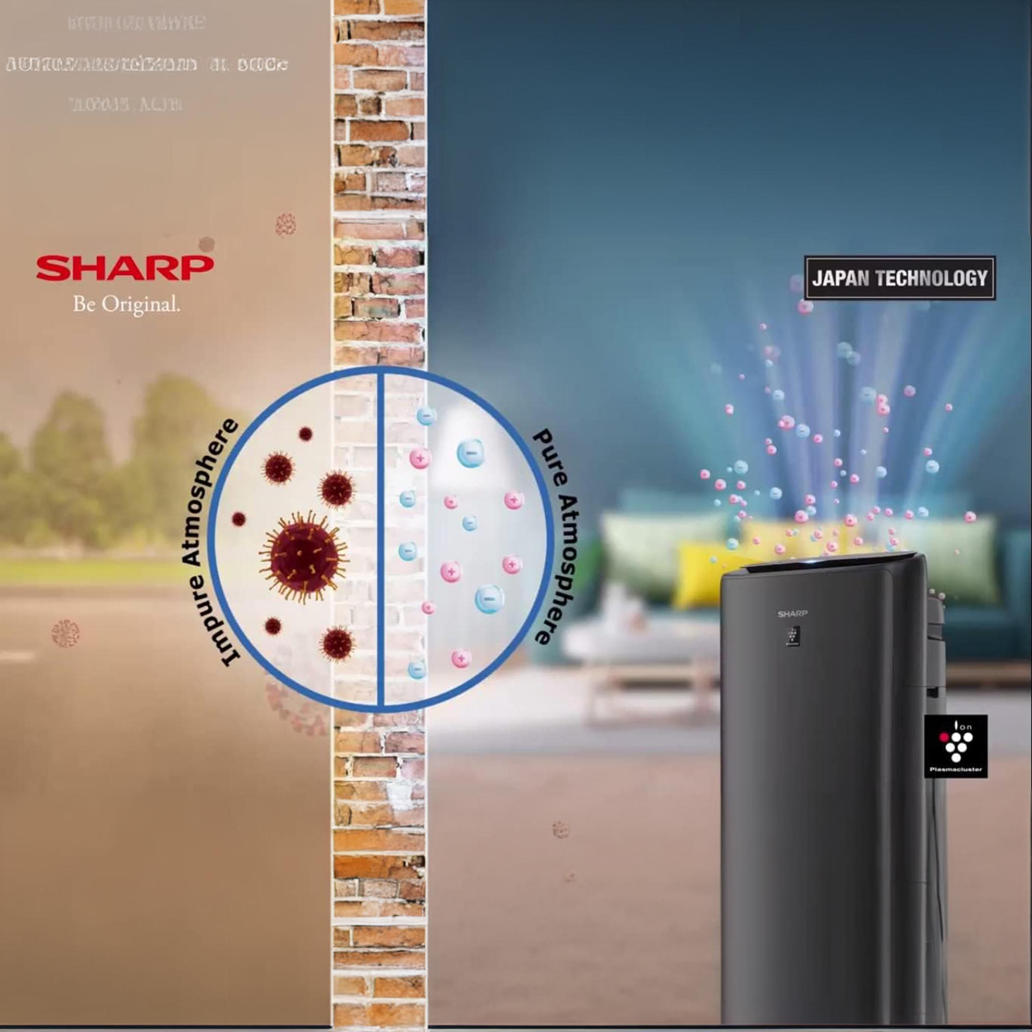 جهاز تنقية الهواء 3 في 1 سلسلة بريميوم kl-N من شارب - موديل 2022-hbxhomeware-appliances-airpurifiers-image-5
