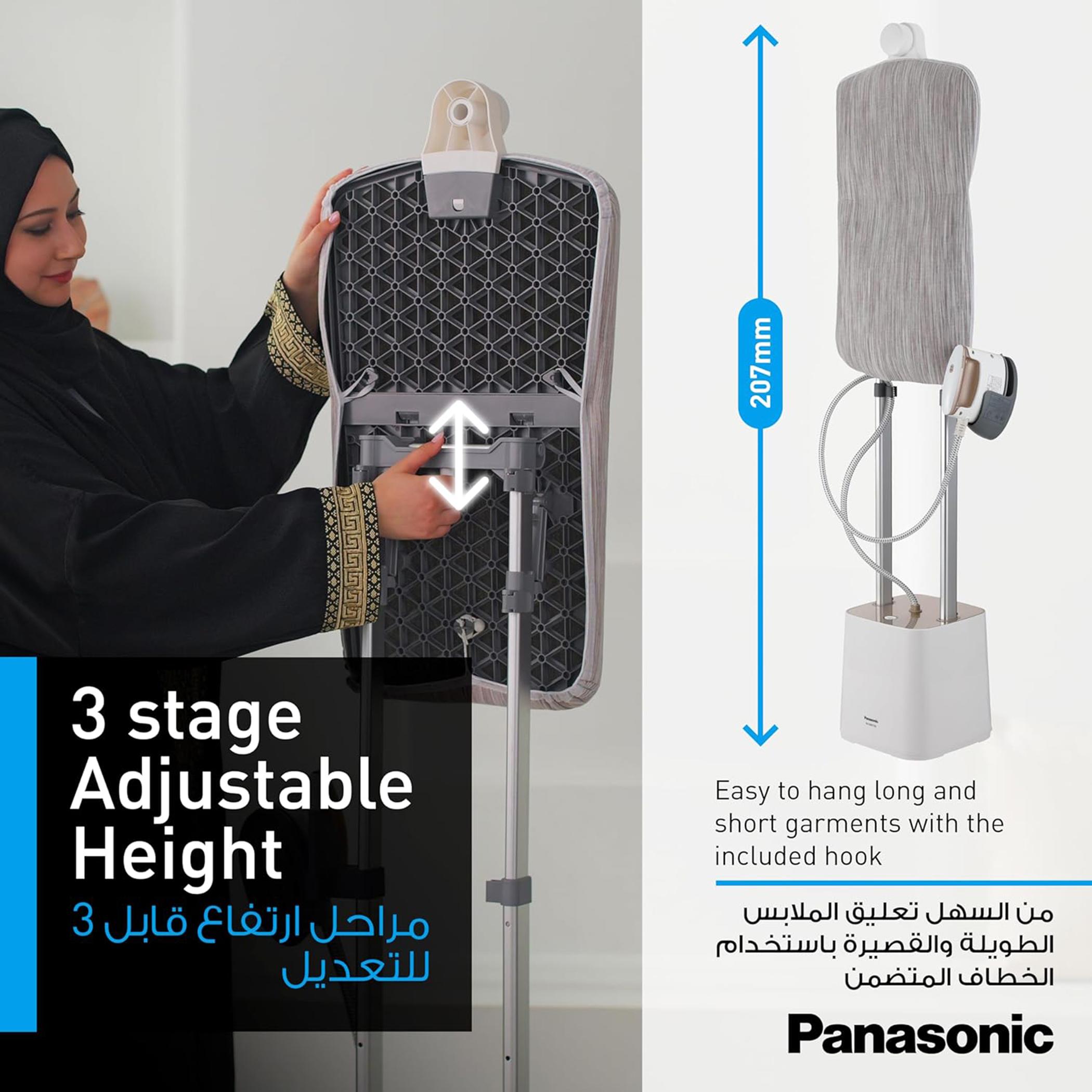 مكواة بخار سعة 1.6 لتر 2400 واط مع غلاية مزدوجة من باناسونيك- NI-GWF150WTH-hbxhomeware-hbxbathroom-image-3