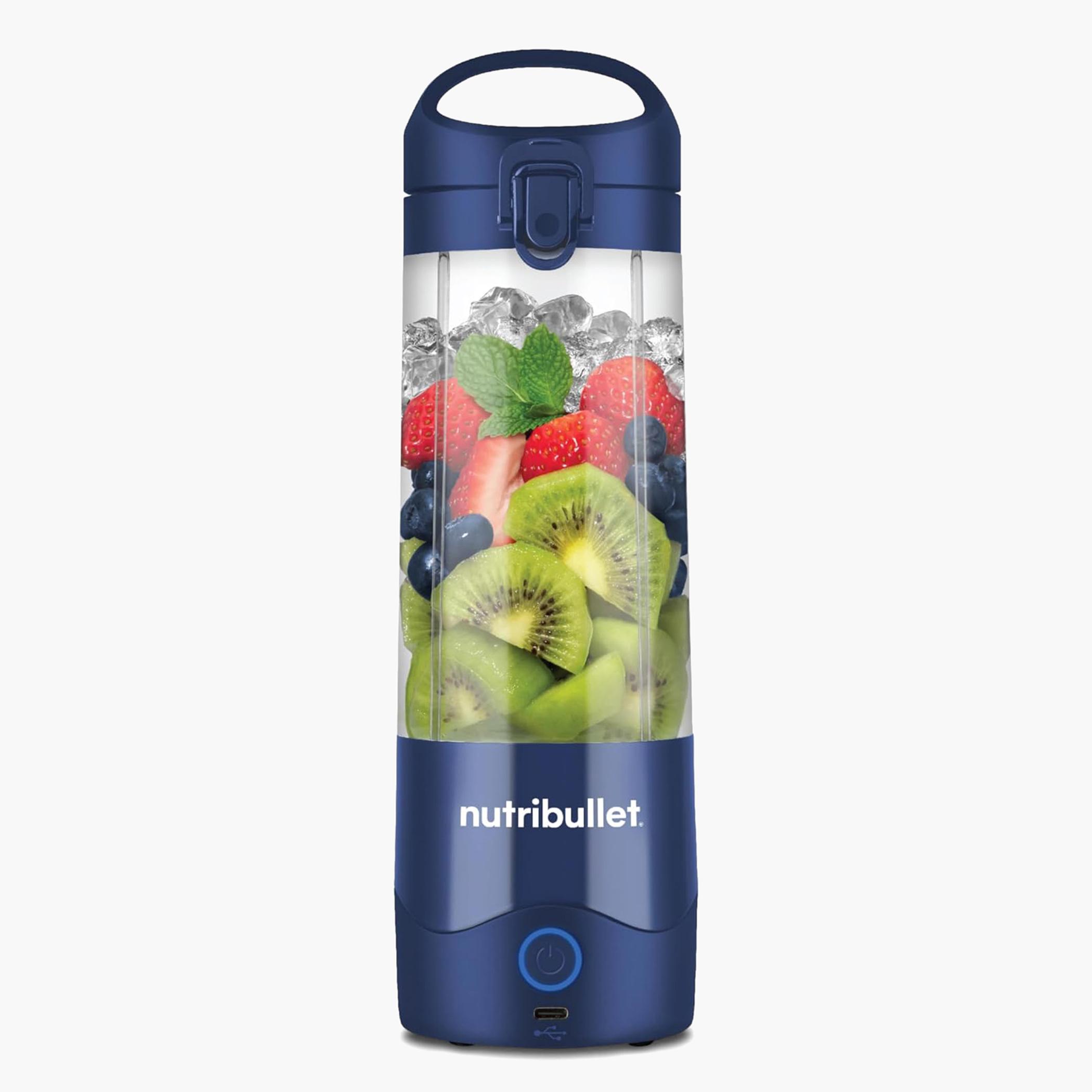 Nutribullet 475ml 100W Portable Blender with Handled Sip Lid - NB-PB475B-hbxhomeware-appliances-blendersmixersandgrinders-image-1
