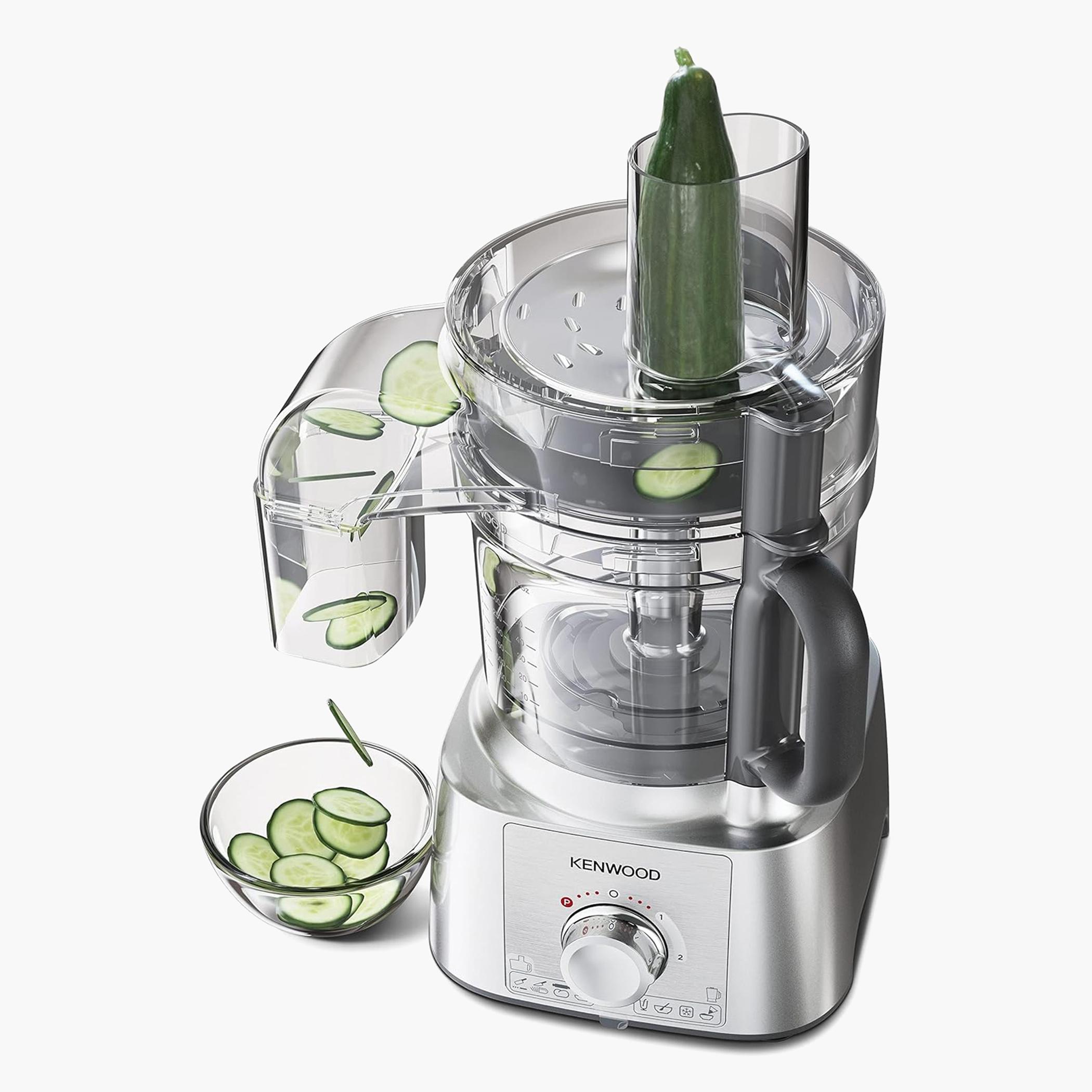 محضر طعام 1000 واط متعدد الوظائف - كينوود - FDP65880SI-hbxappliances-kitchenappliances-foodprocessors-image-3