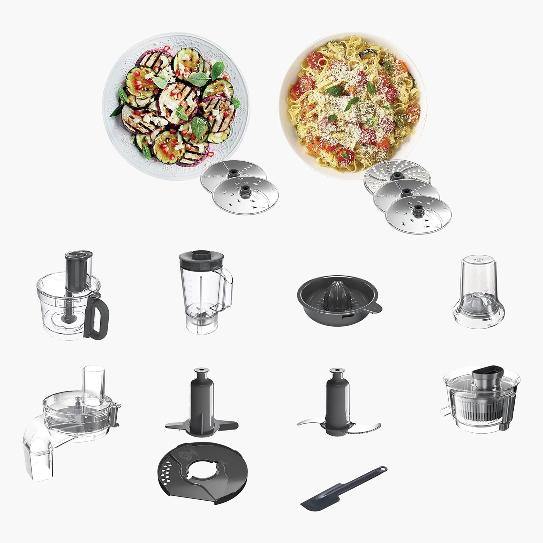 محضر طعام 1000 واط متعدد الوظائف - كينوود - FDP65880SI-hbxappliances-kitchenappliances-foodprocessors-image-6