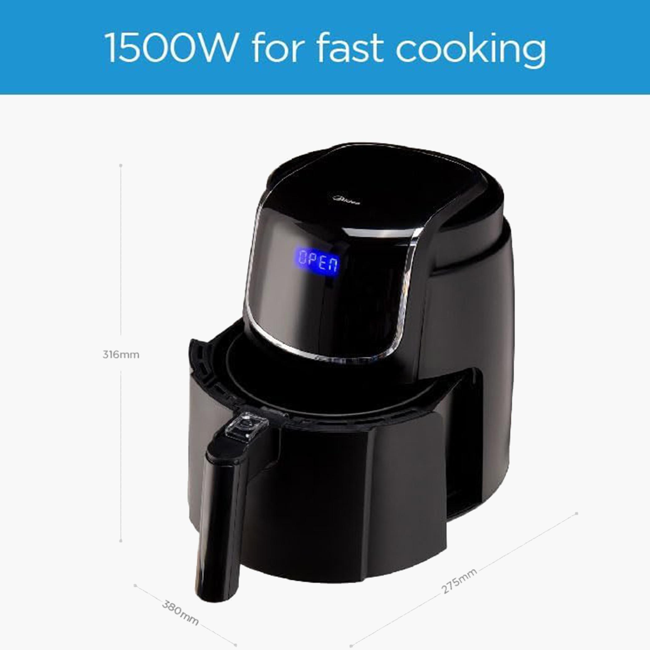 مقلاة هوائية رقمية من ميديا - MFTN40D2-hbxhomeware-appliances-airfryers-image-3