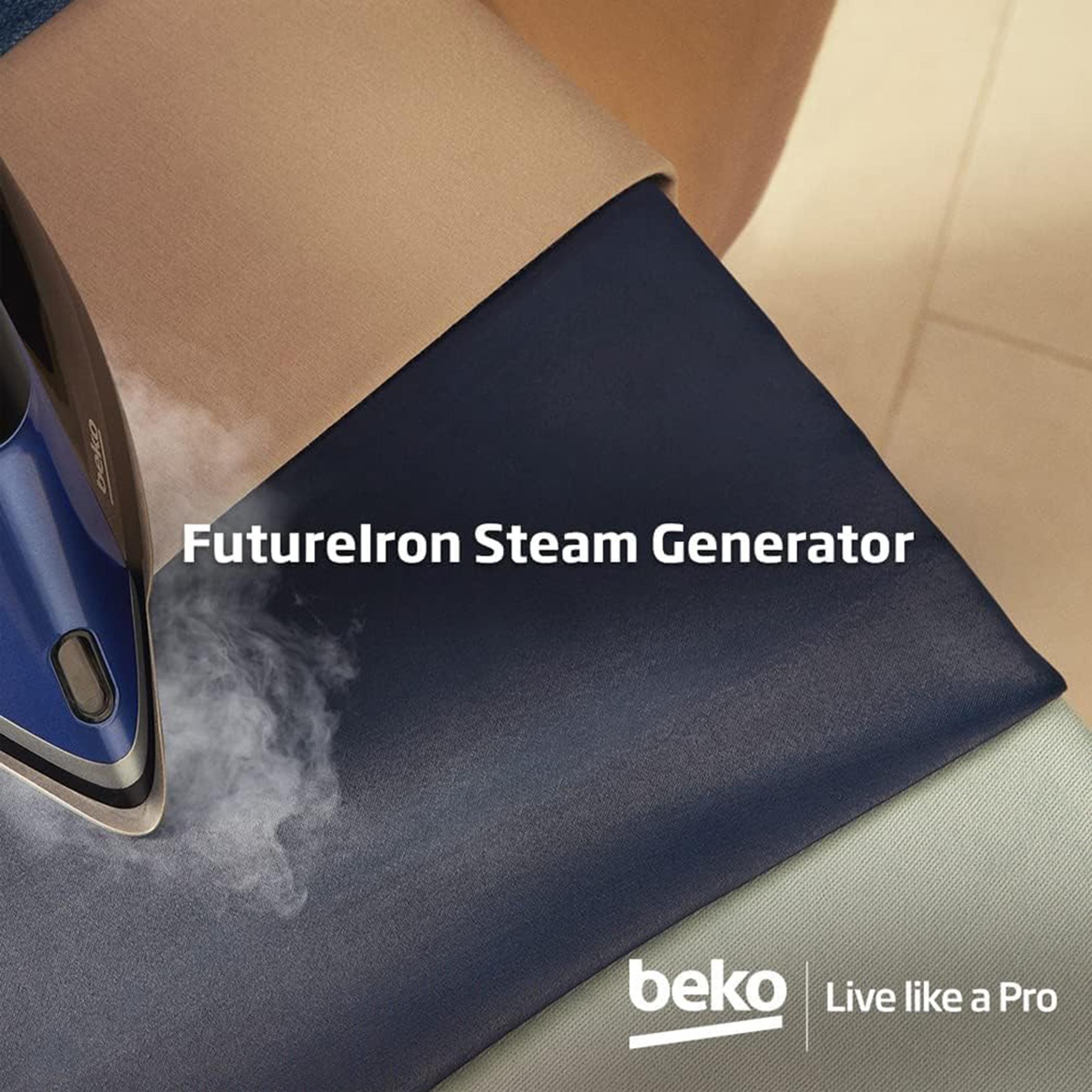 Beko SuperGlide Ceramic Soleplate Steam Iron - SPA9130B-hbxhomeware-hbxbathroom-image-3
