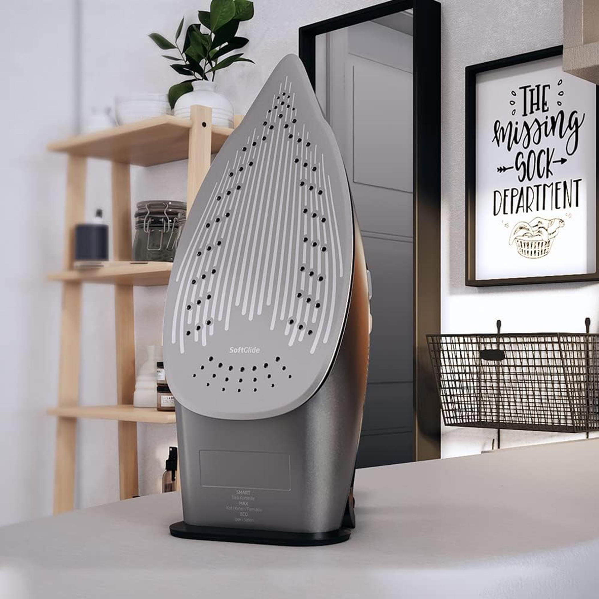 Beko SuperGlide Ceramic Soleplate Steam Iron - SPA9130B-hbxhomeware-hbxbathroom-image-2