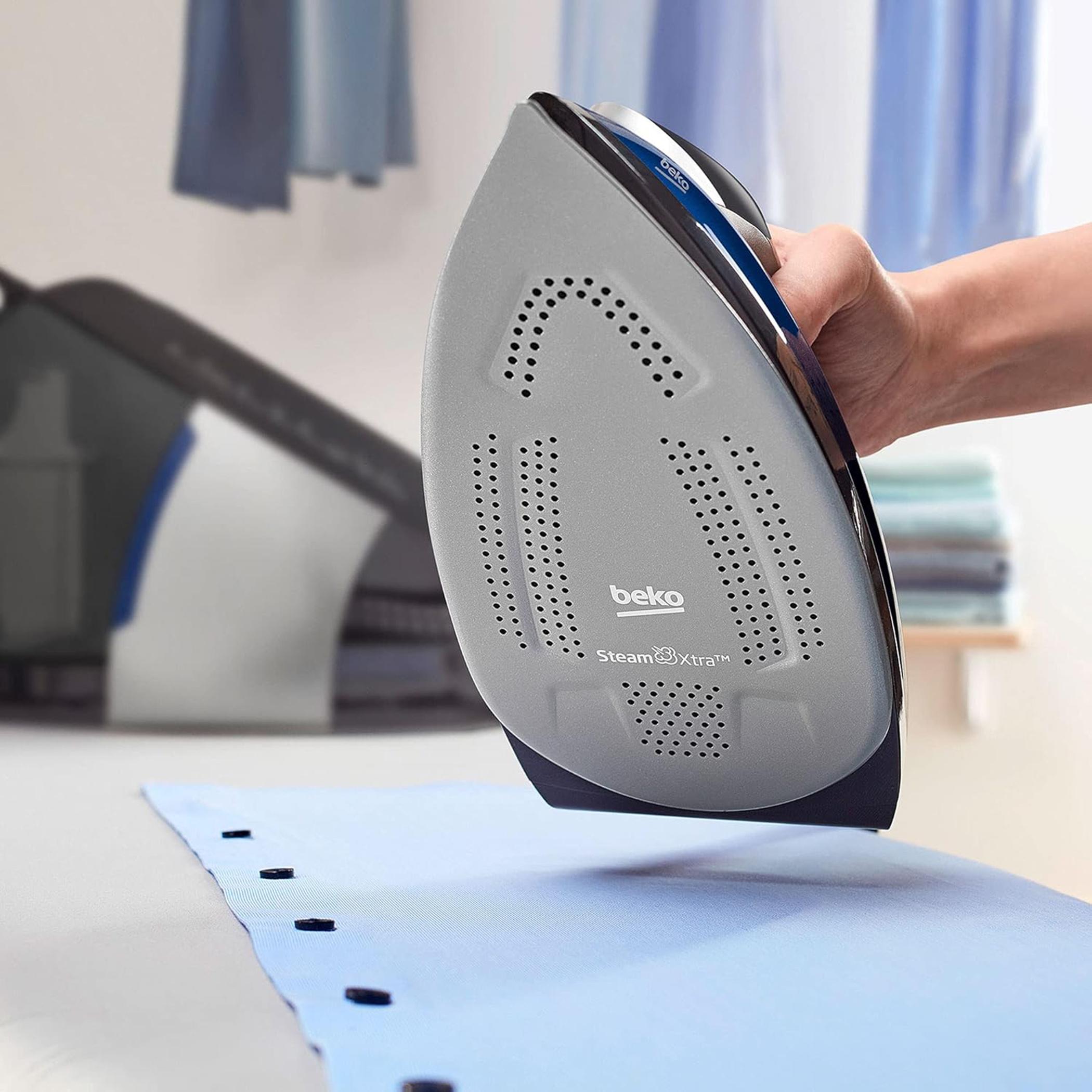 مكواة بخار عمودية رقمية بقوة 2800 واط وسعة 1.8 لتر وضغط 7.2 بار من بيكو - SGA8328B-hbxhomeware-hbxbathroom-image-2