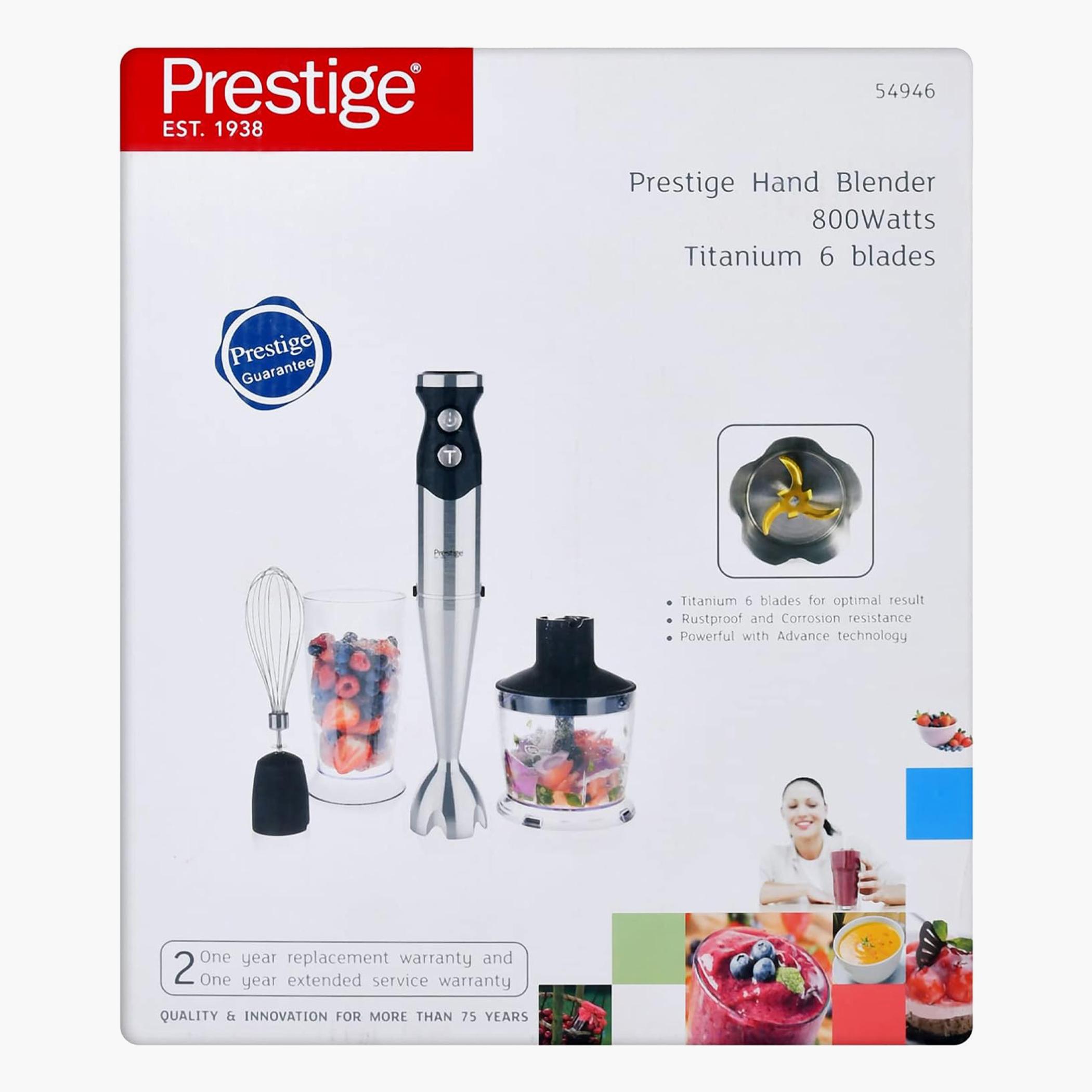 خلاط يدوي من الستانلس ستيل بقوة 800 واط من برستيج - PR54946-hbxhomeware-appliances-blendersmixersandgrinders-image-5