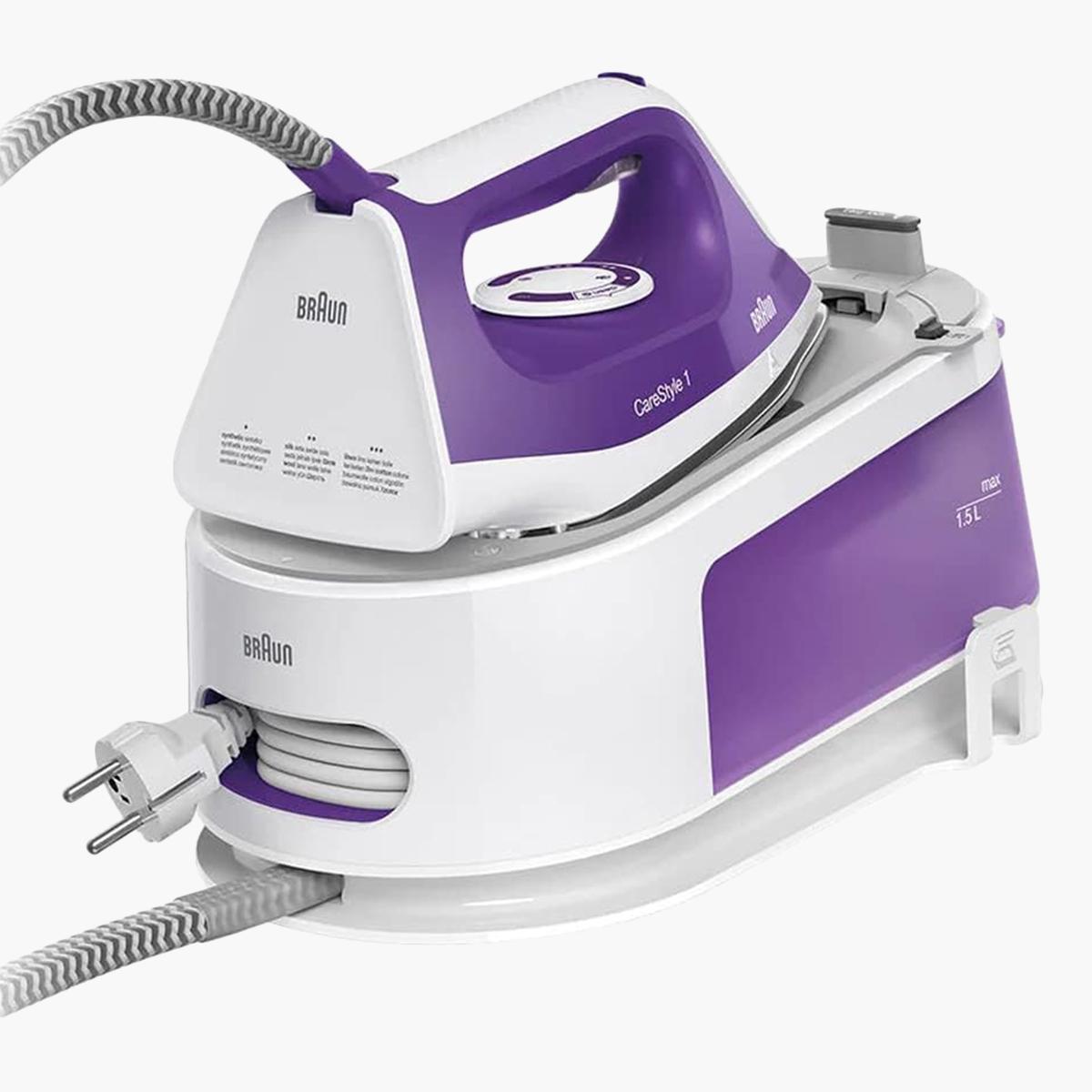 Braun Carestyle 2200 Watts 1.5 L Steam Generator Iron with Freeglide 3D Technology - IS 1014-hbxhomeware-hbxbathroom-image-1