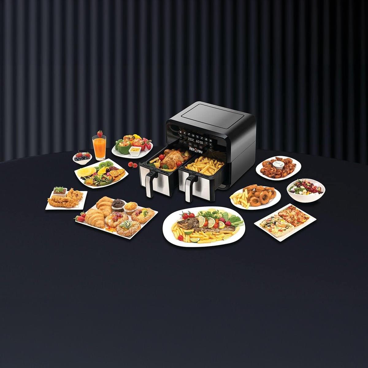 Black & Decker Digital Dual Zone Air Fryer - DZAF1700-B5-hbxhomeware-appliances-airfryers-image-3