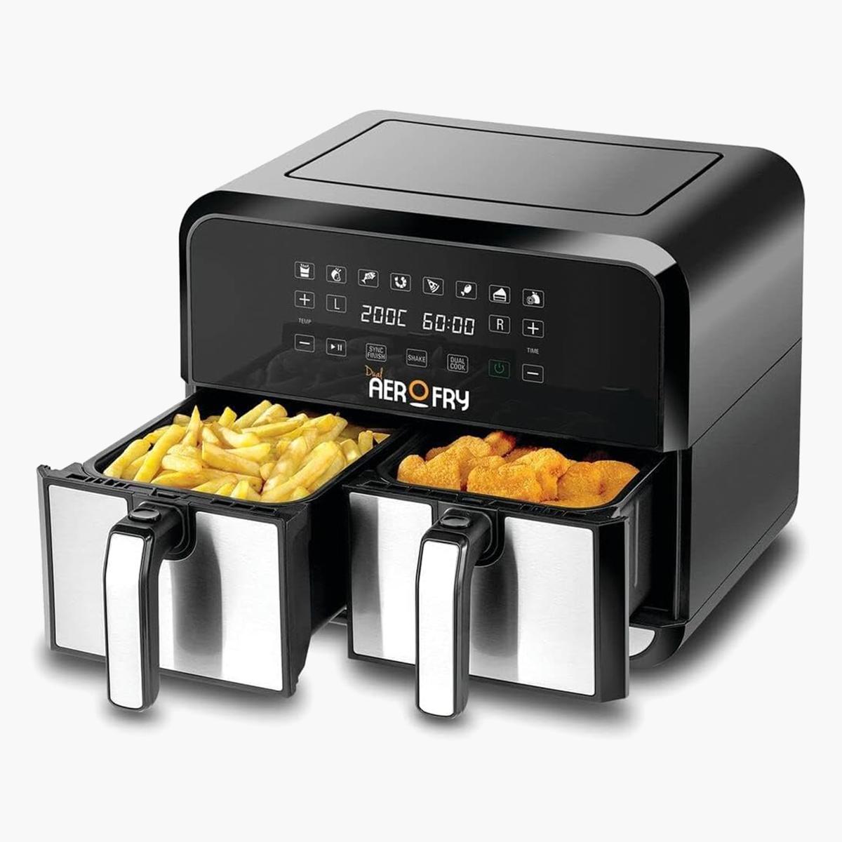 Black & Decker Digital Dual Zone Air Fryer - DZAF1700-B5-hbxhomeware-appliances-airfryers-image-5