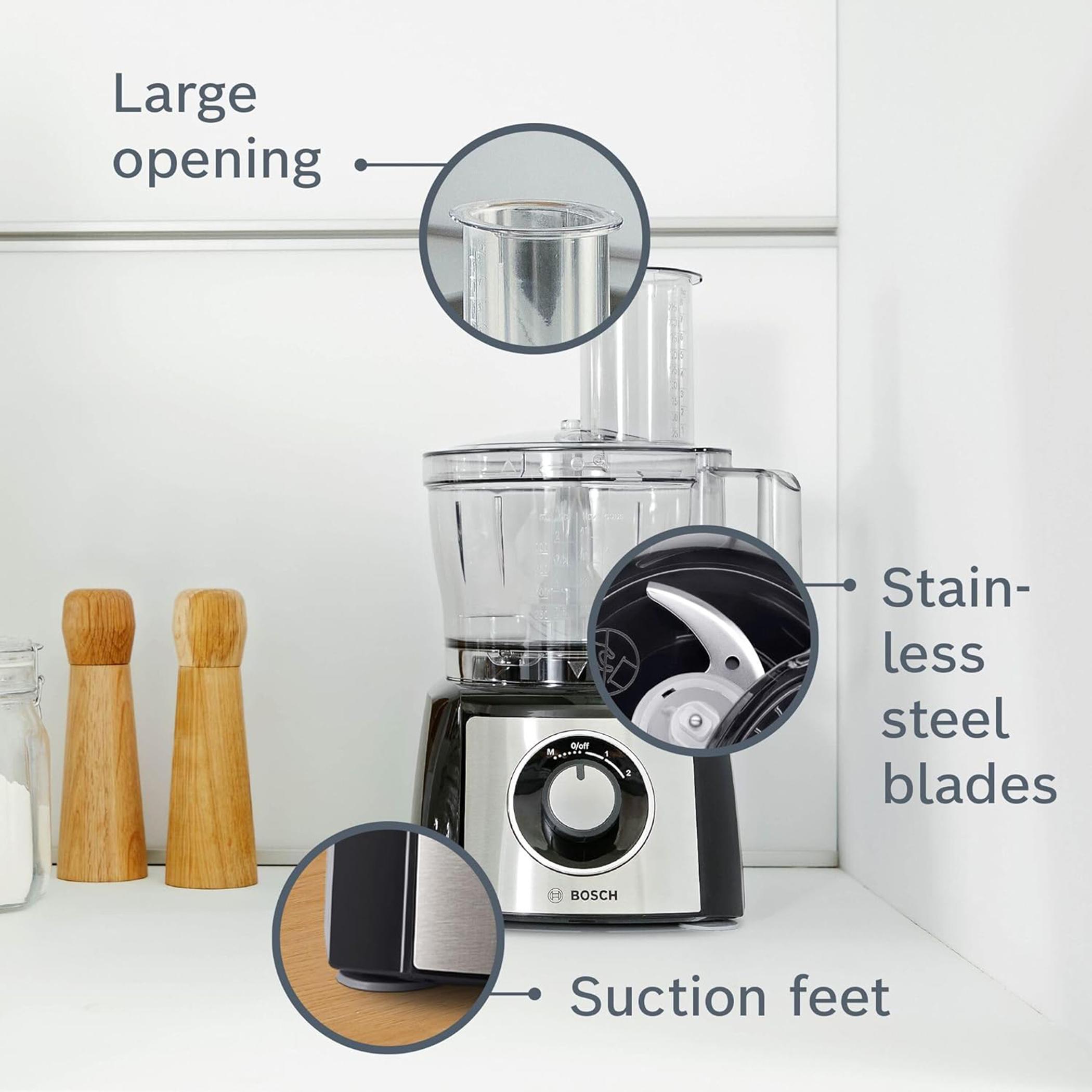 Bosch 800 W Food Processor - MCM3501MGB-hbxappliances-kitchenappliances-foodprocessors-image-4