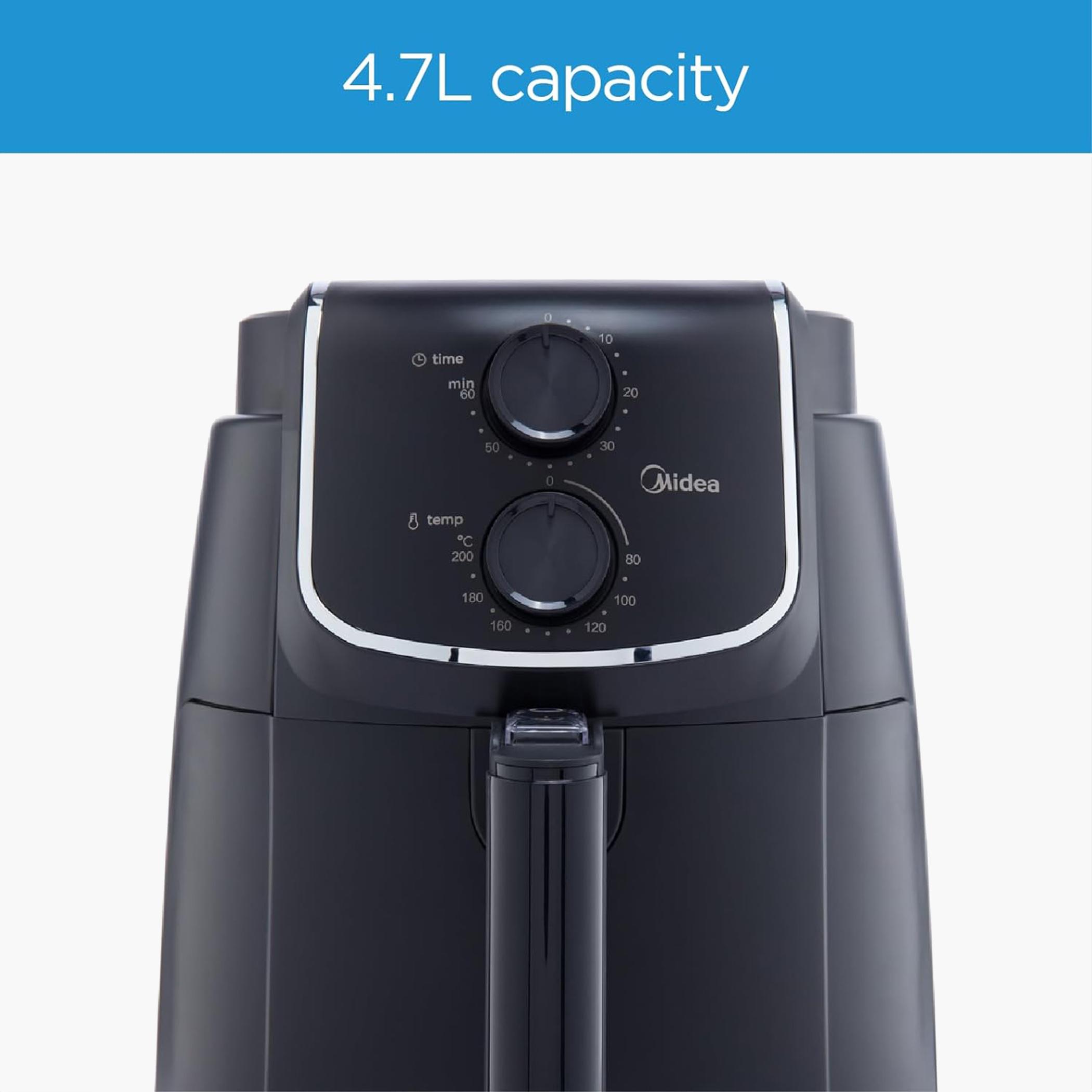 مقلاة هوائية سعة 3.5 لتر بتحكم يدوي من ميديا-hbxhomeware-appliances-airfryers-image-3