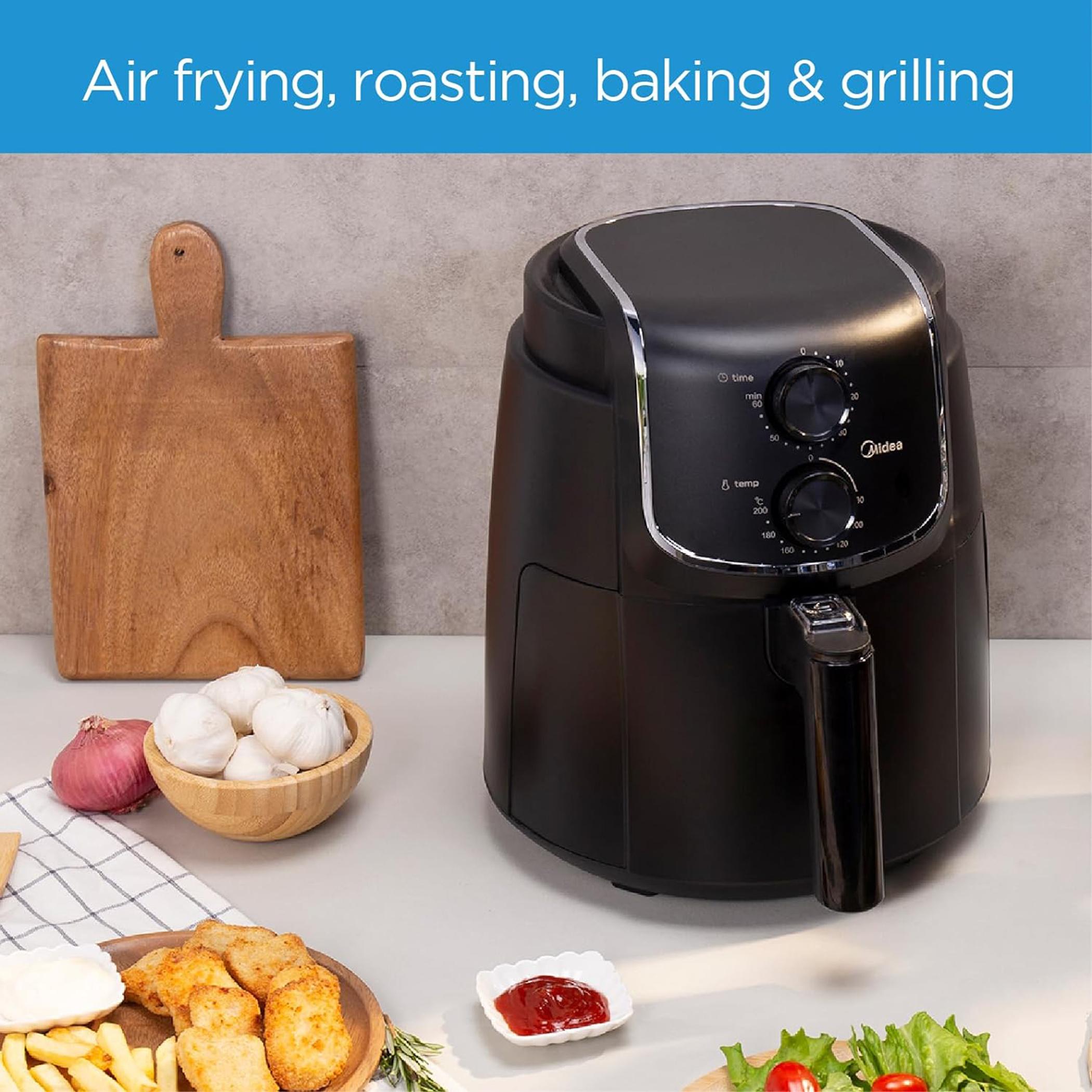 مقلاة هوائية سعة 3.5 لتر بتحكم يدوي من ميديا-hbxhomeware-appliances-airfryers-image-8