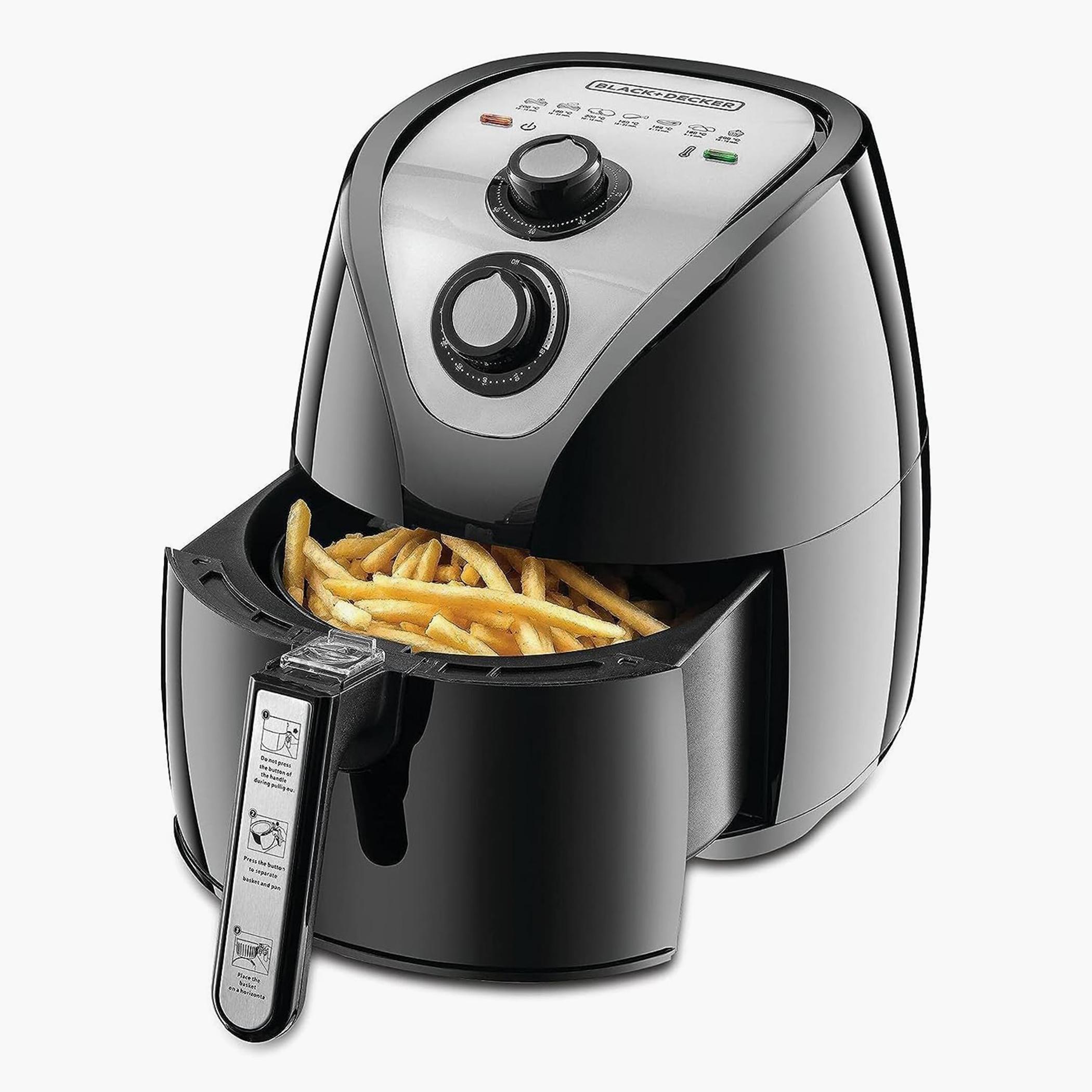 قلاية هوائية 1500 واط بتكنولوجيا الحمل الحراري السريع من بلاك آند ديكر - 2.5 لتر-hbxhomeware-appliances-airfryers-image-1