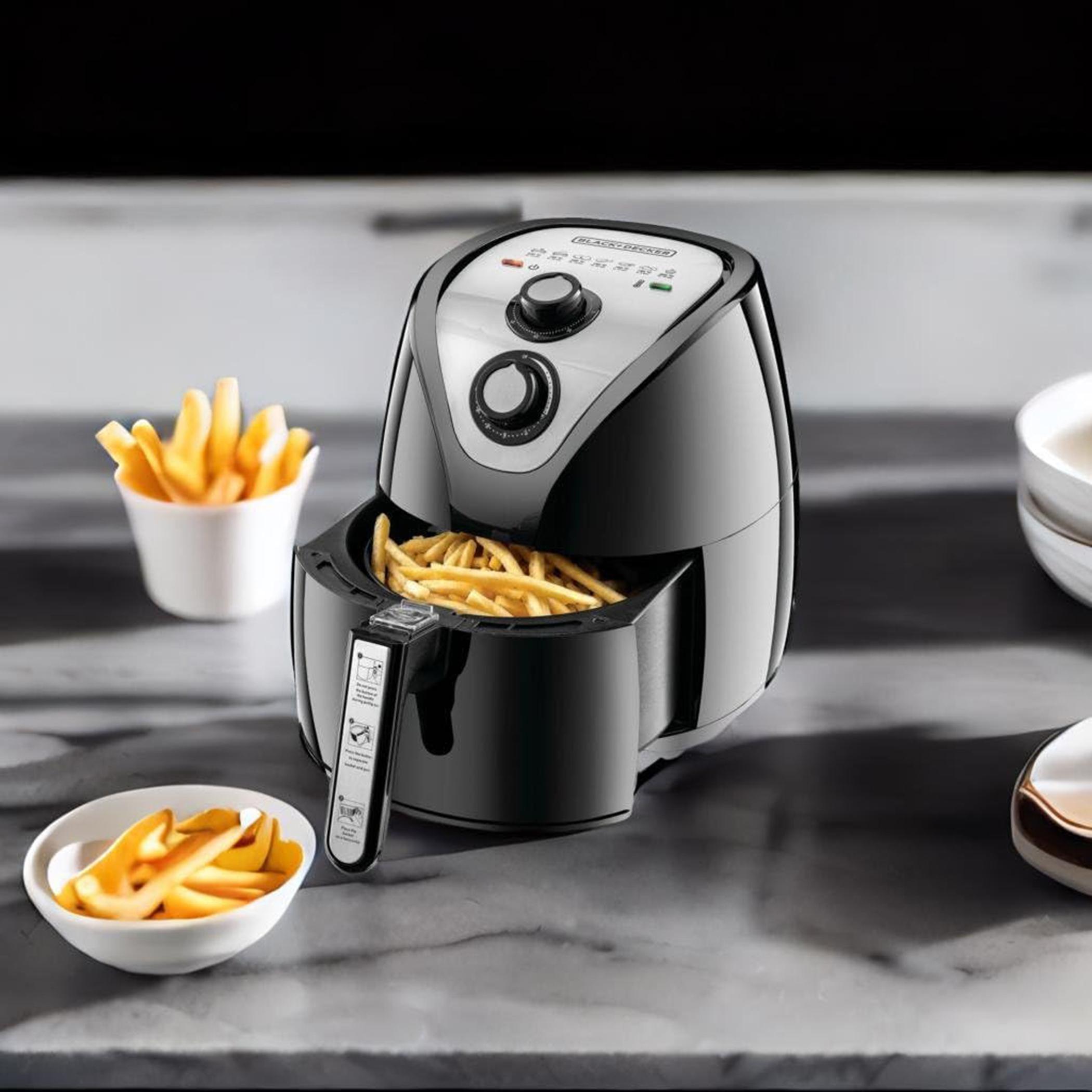 قلاية هوائية 1500 واط بتكنولوجيا الحمل الحراري السريع من بلاك آند ديكر - 2.5 لتر-hbxhomeware-appliances-airfryers-image-2