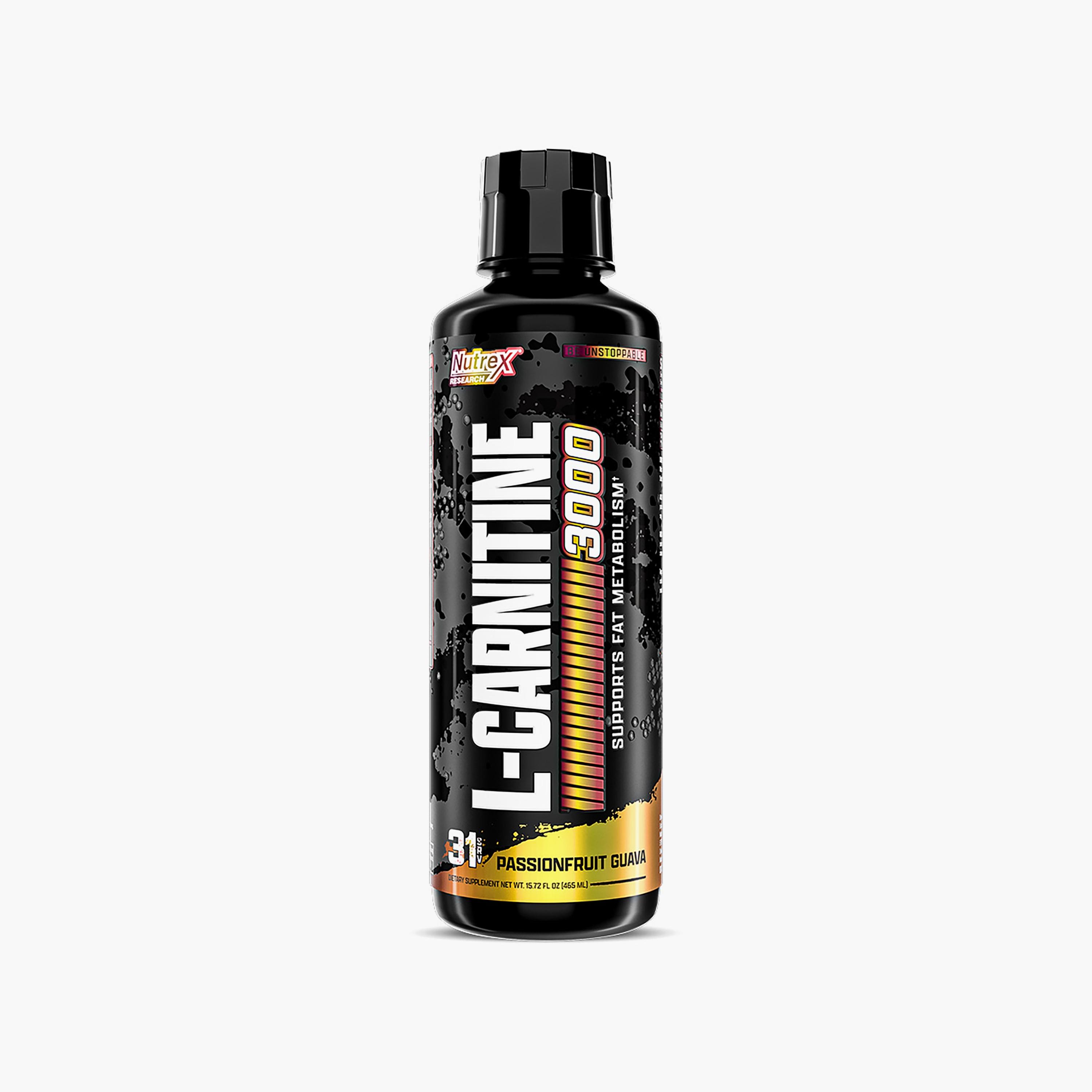 Nutrex Research Liquid Carnitine, Passionfruit Guava, 3000 mg-sports-nutrition-weightmanagement-image-1