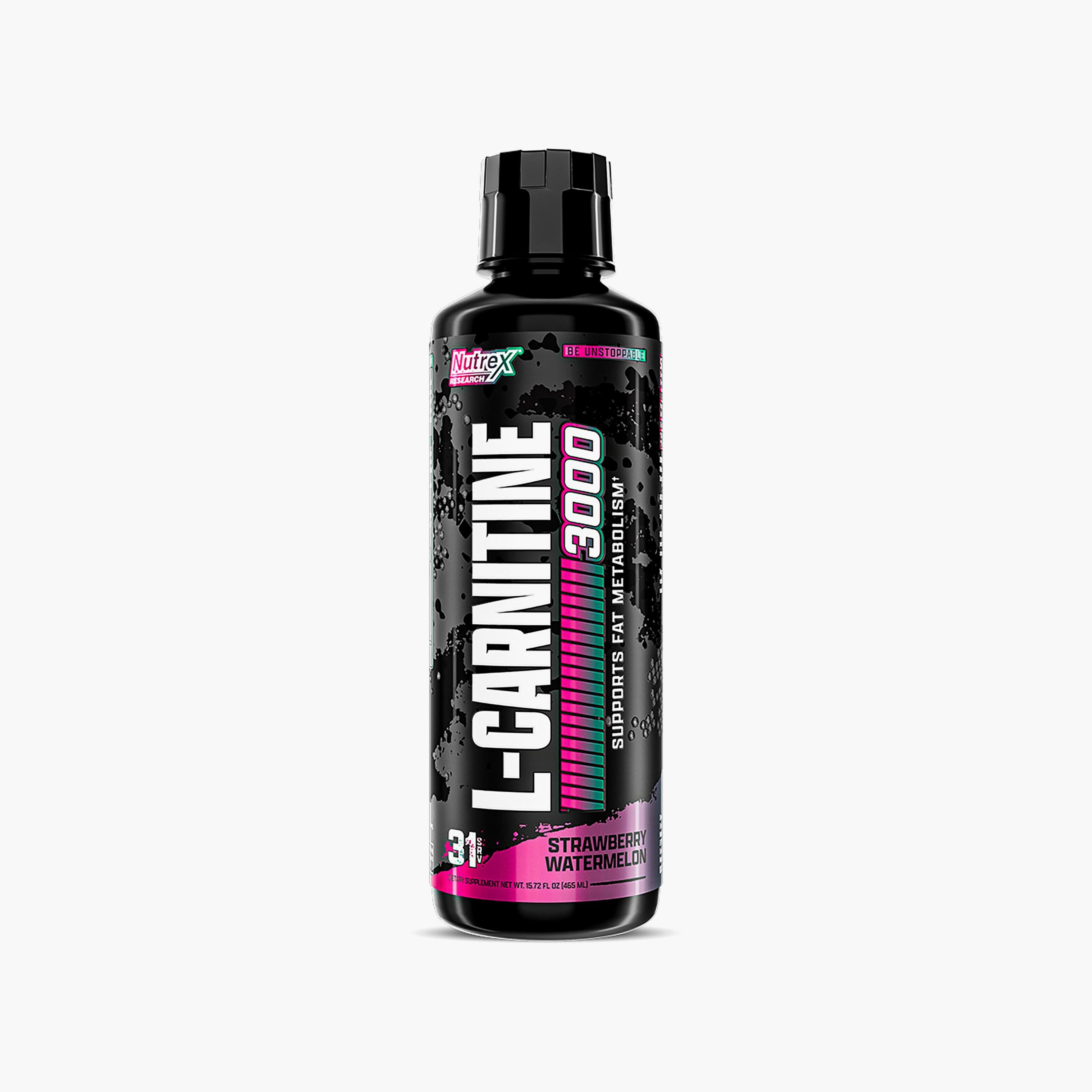 Nutrex Research Liquid Carnitine, Strawberry Watermelon, 3000 mg