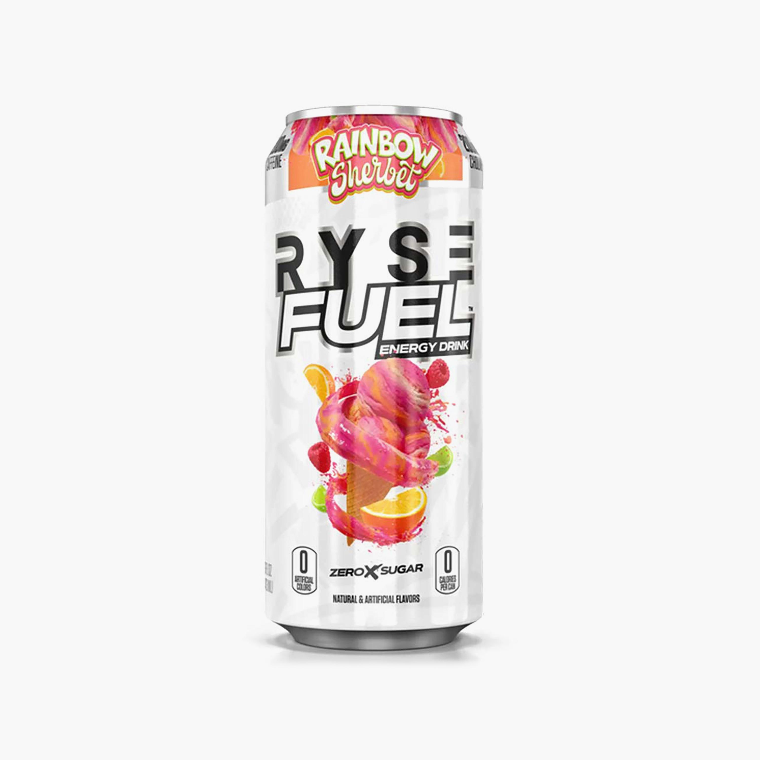 RYSE Fuel Energy Drink, Rainbow Sherbet, 1 Can-sports-nutrition-prepostworkout-image-1