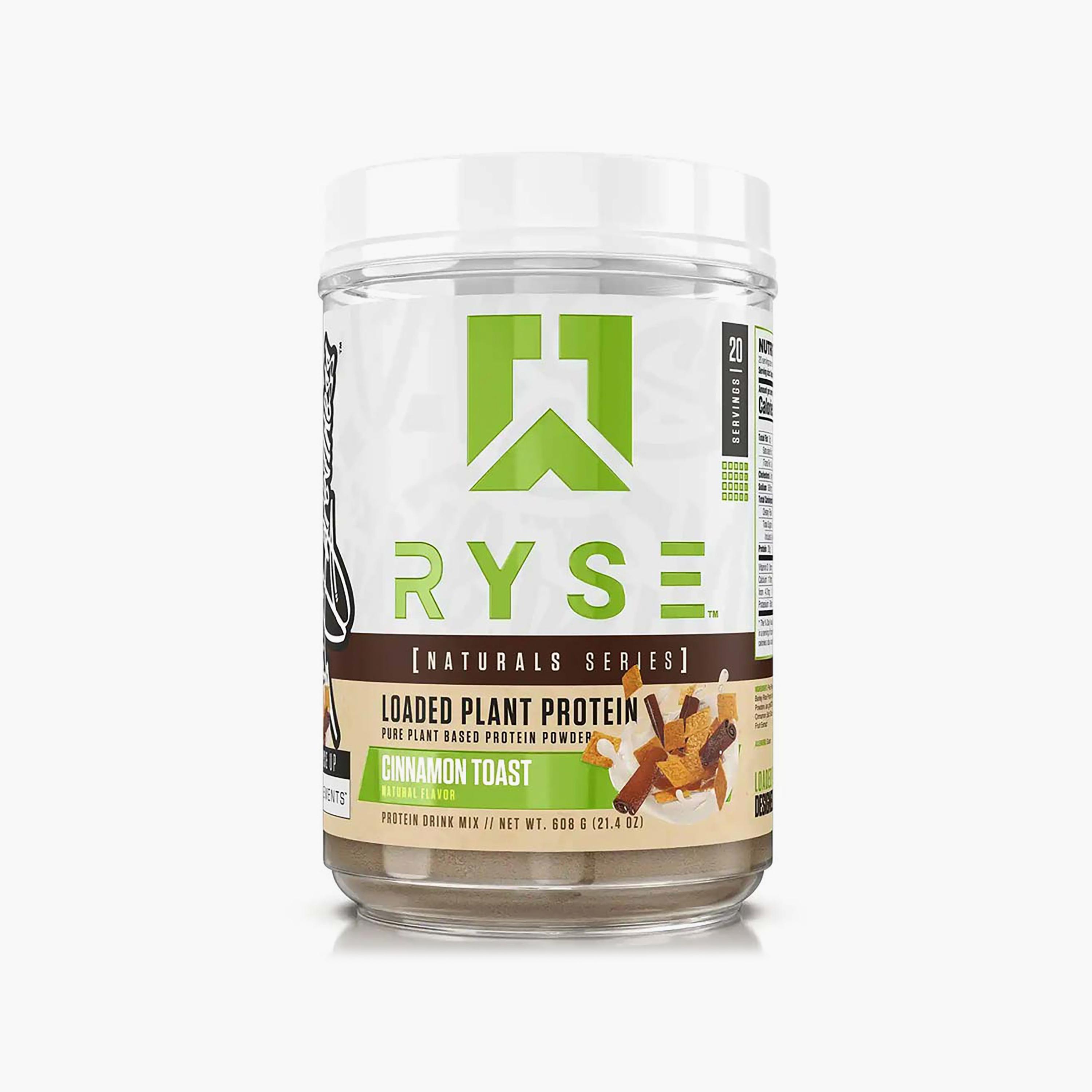 RYSE Loaded Plant Protein, Cinnamon Toast, 20 Servings-sports-nutrition-proteins-image-1