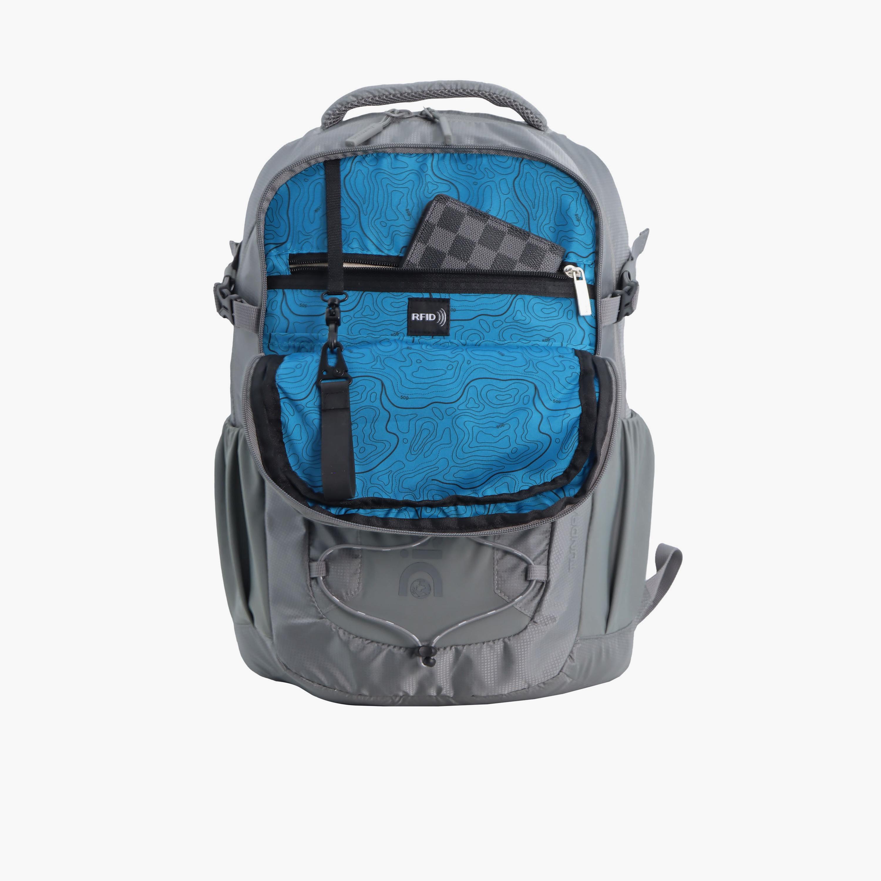 Discovery Outdoor 23 L | 17.5 Inches Travel Backpack Nylon with Padded Back Panel | D00612-school-bagsandbackpacks-backpacks-image-10