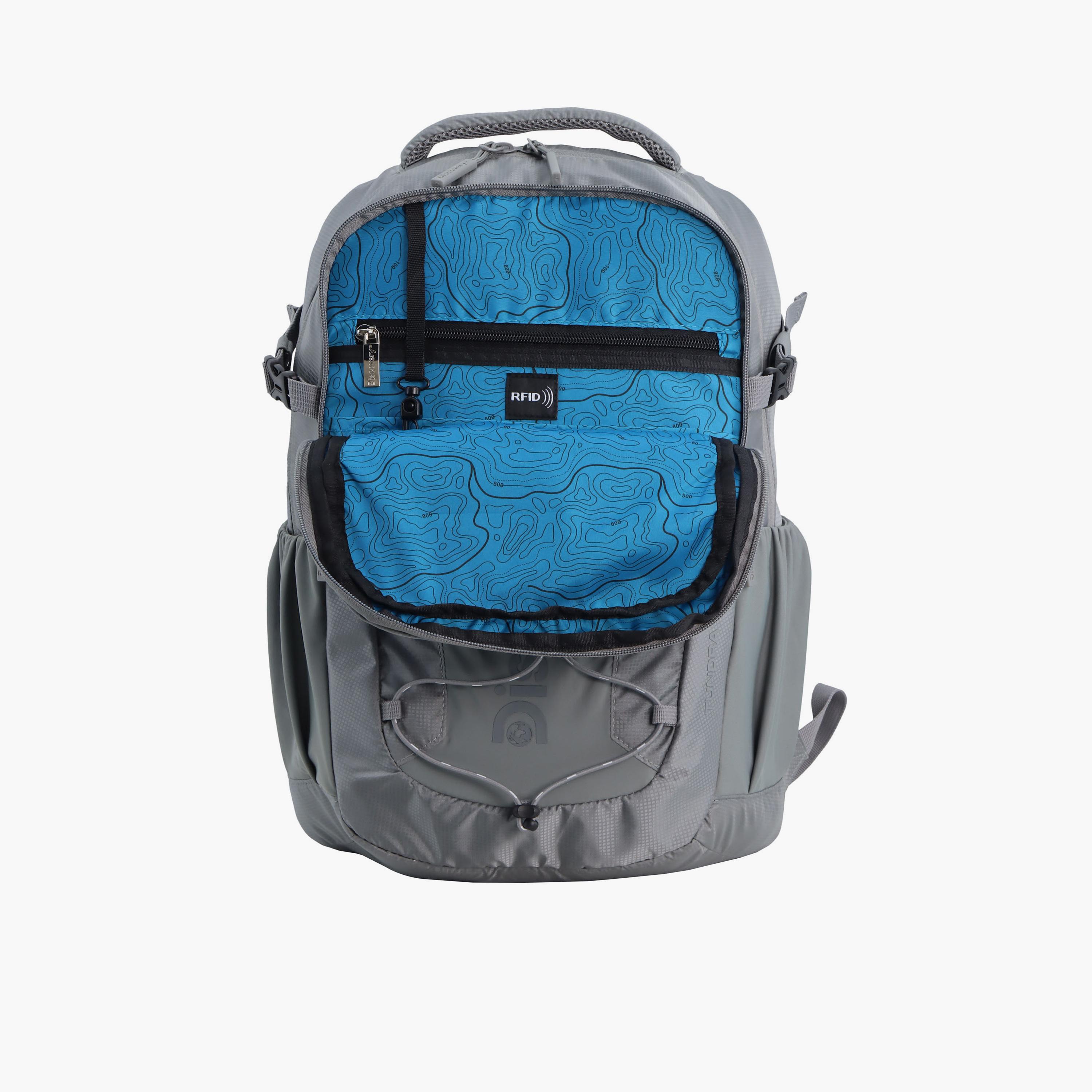 Discovery Outdoor 23 L | 17.5 Inches Travel Backpack Nylon with Padded Back Panel | D00612-school-bagsandbackpacks-backpacks-image-7