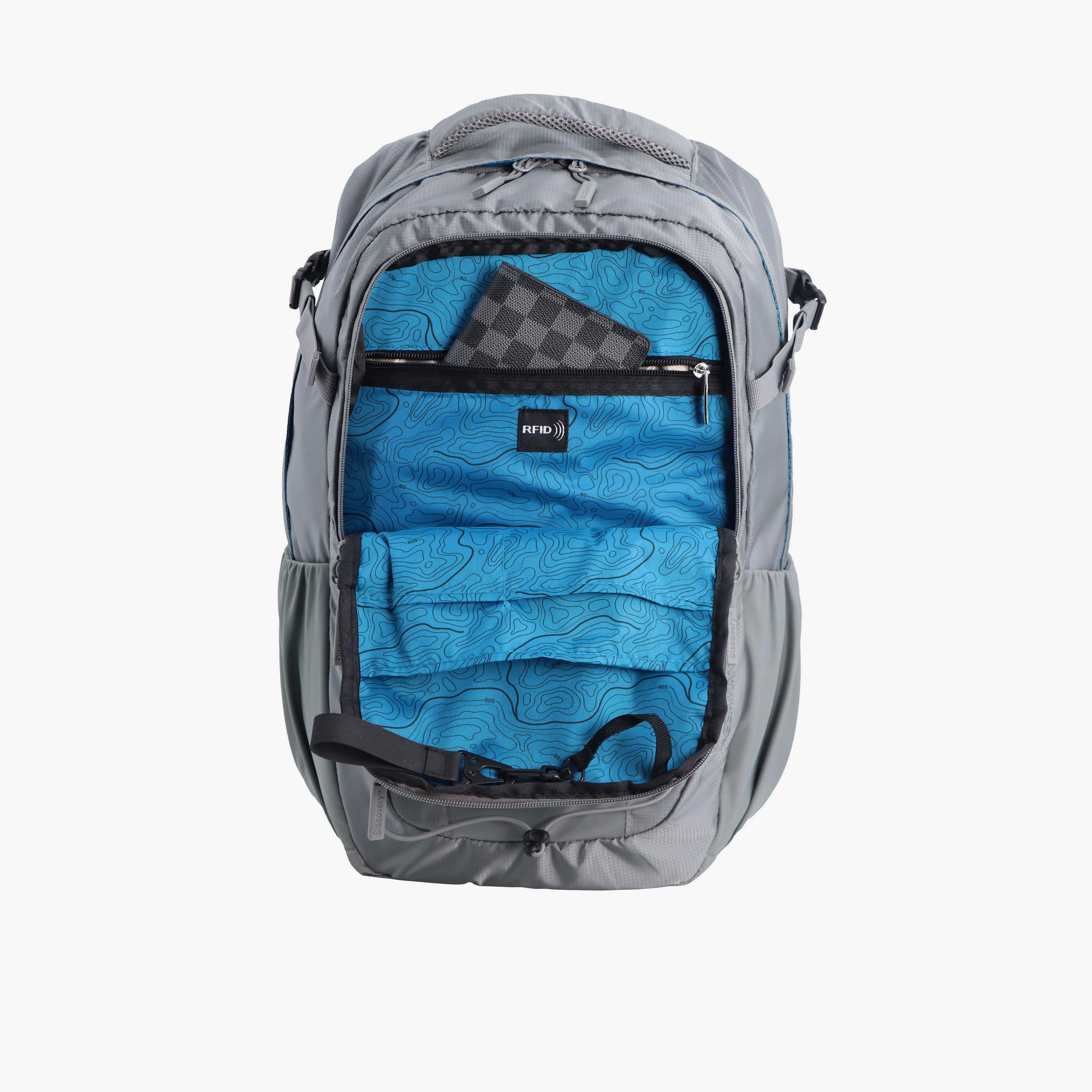 Discovery Outdoor 30 L | 19.5 Inches Travel Backpack Nylon with Water Resistance | D00613-school-bagsandbackpacks-backpacks-image-11