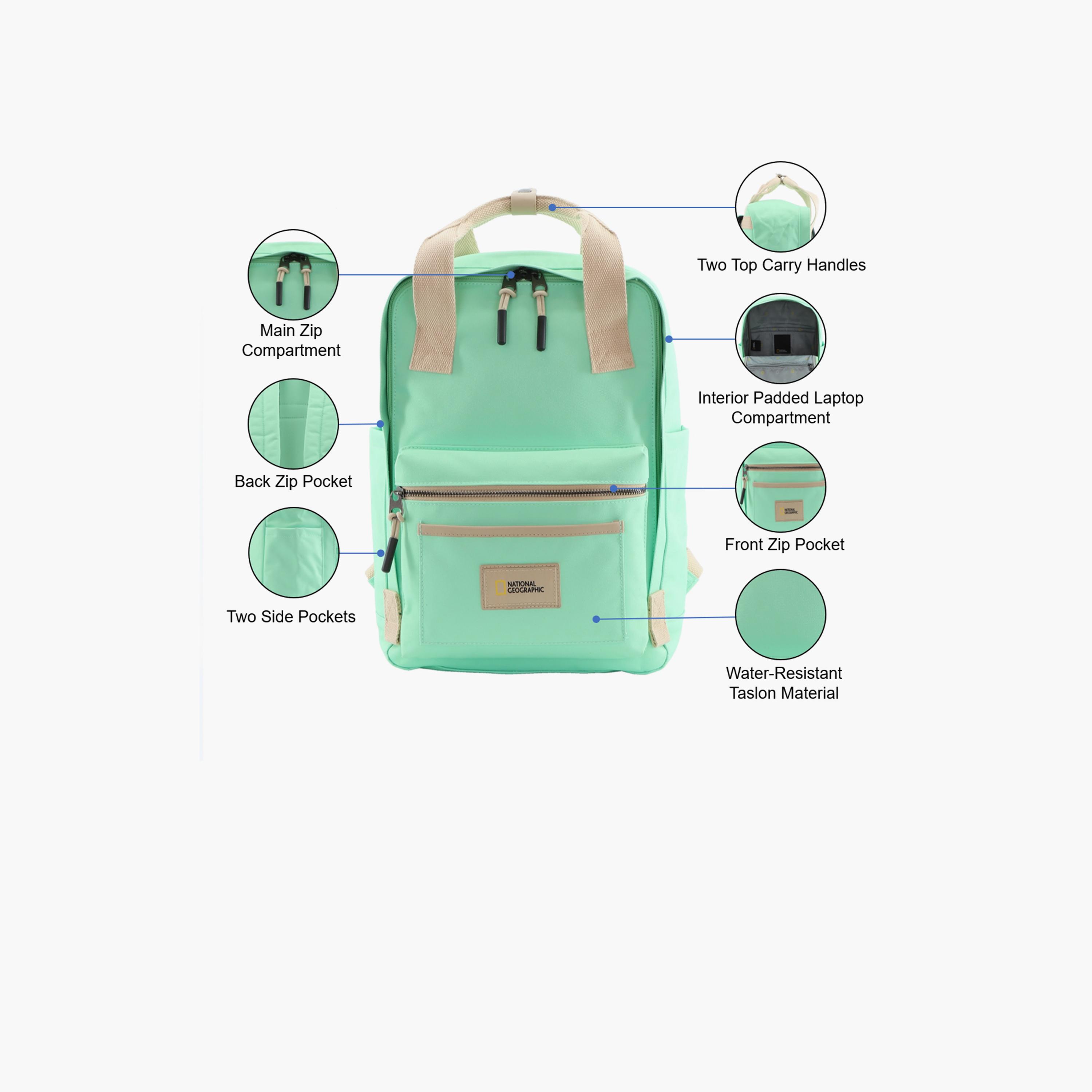 National Geographic LEGEND 15 L | 15 Inches Travel Backpack Polyester Blend with Secure Laptop Storage | N19180-travel-luggagesandbags-backpacks-image-3
