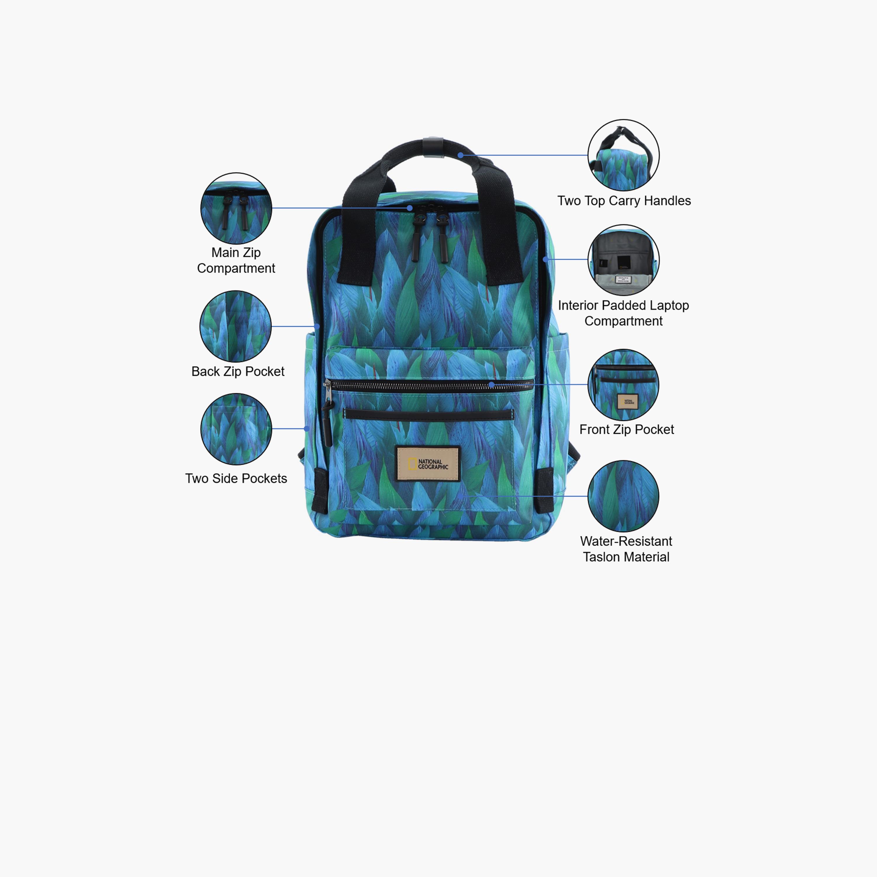 National Geographic LEGEND 15 L | 15 Inches Travel Backpack Polyester Blend with Secure Laptop Storage | N19180-travel-luggagesandbags-backpacks-image-3