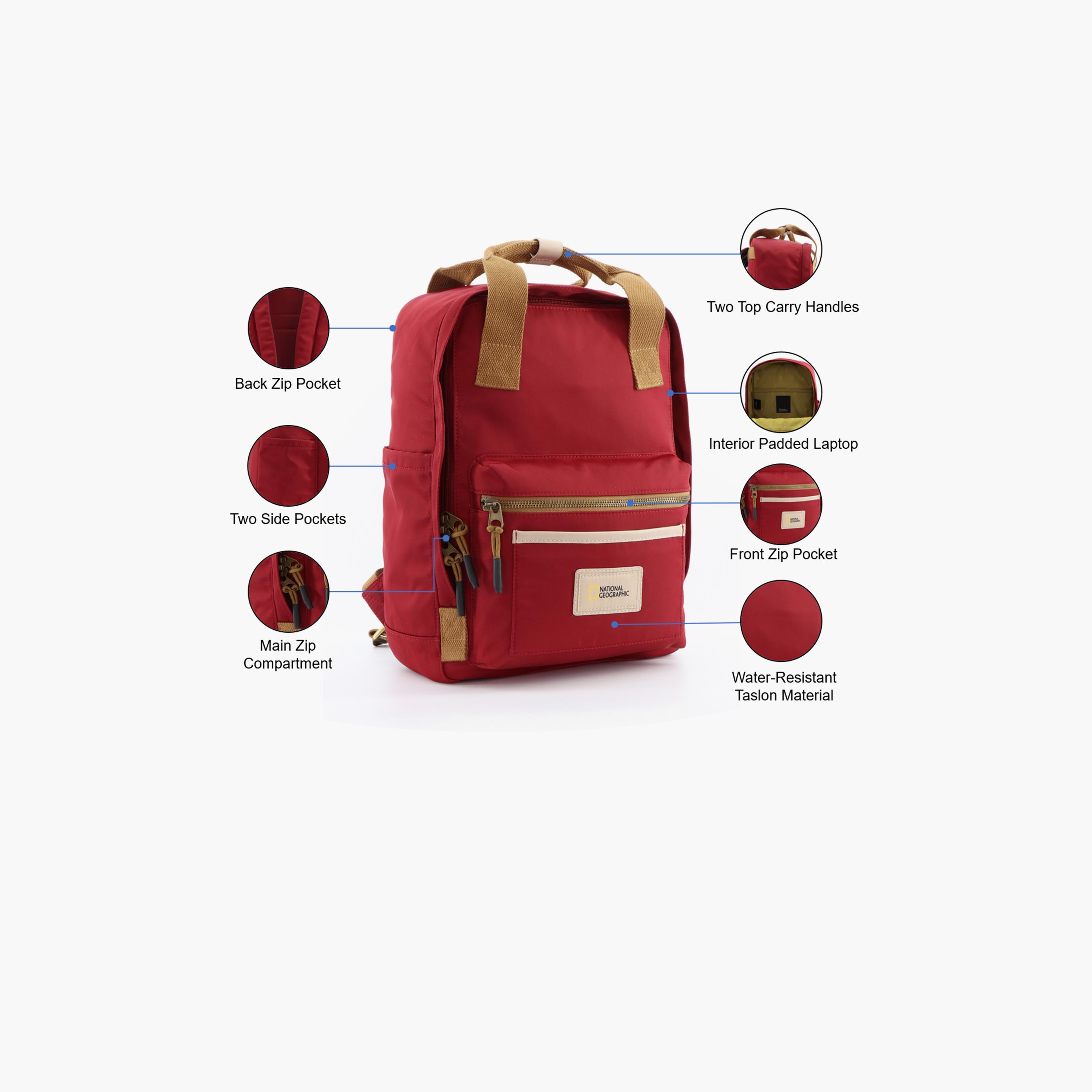 National Geographic LEGEND 15 L | 15 Inches Travel Backpack Polyester Blend with Secure Laptop Storage | N19180-travel-luggagesandbags-backpacks-image-3
