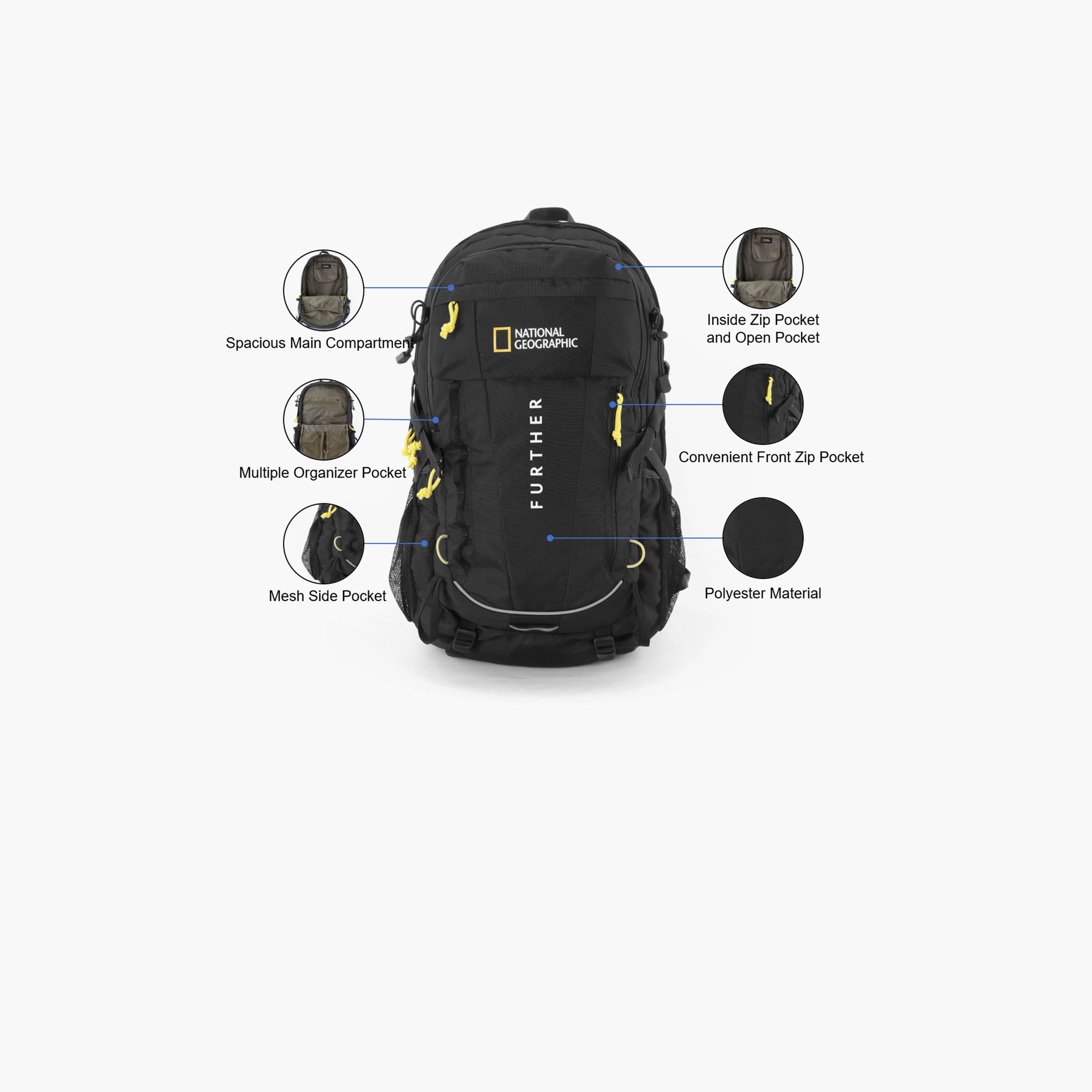 National Geographic DESTINATION 40 L | 22.5 Inches Travel Backpack Polyester with RFID Protection | N16086-travel-luggagesandbags-backpacks-image-3