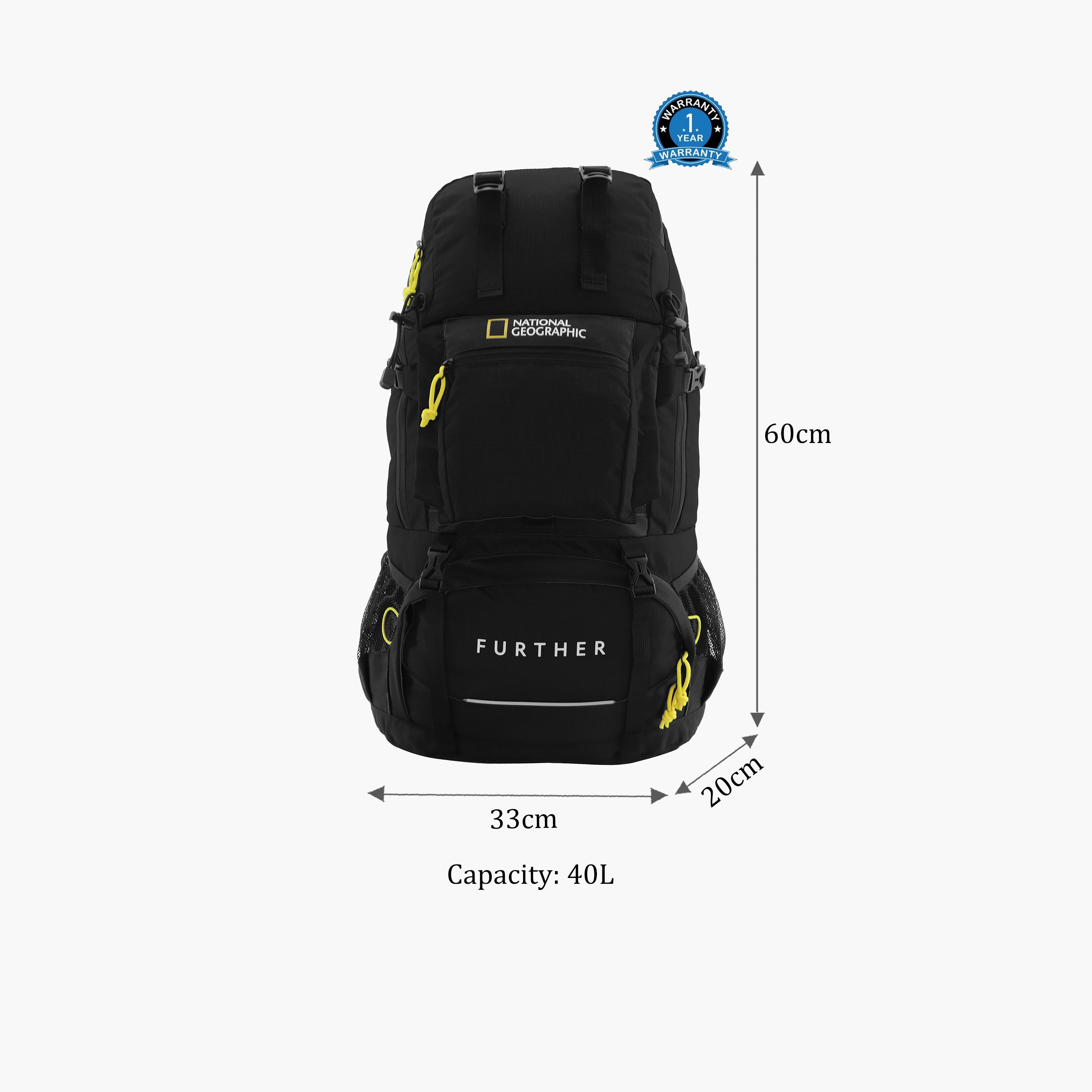 ناشيونال جيوغرافيك DESTINATION  | شنطة ظهر للسفر 40 لتر بوليستر 23.5 إنش مع حماية RFID | N16087-travel-luggagesandbags-backpacks-image-2