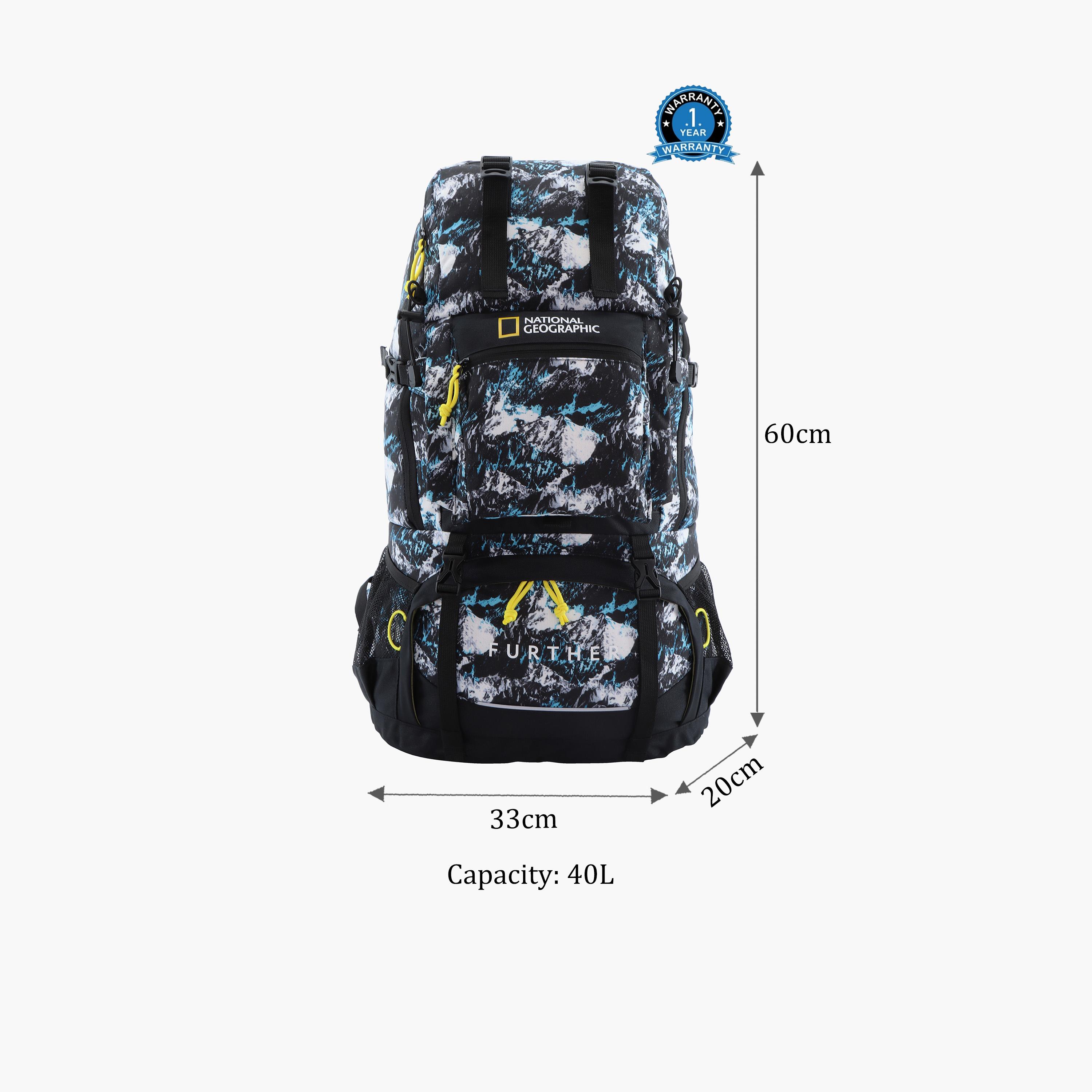 National Geographic DESTINATION 40 L | 23.5 Inches Travel Backpack Polyester with RFID Protection | N16087-travel-luggagesandbags-backpacks-image-2