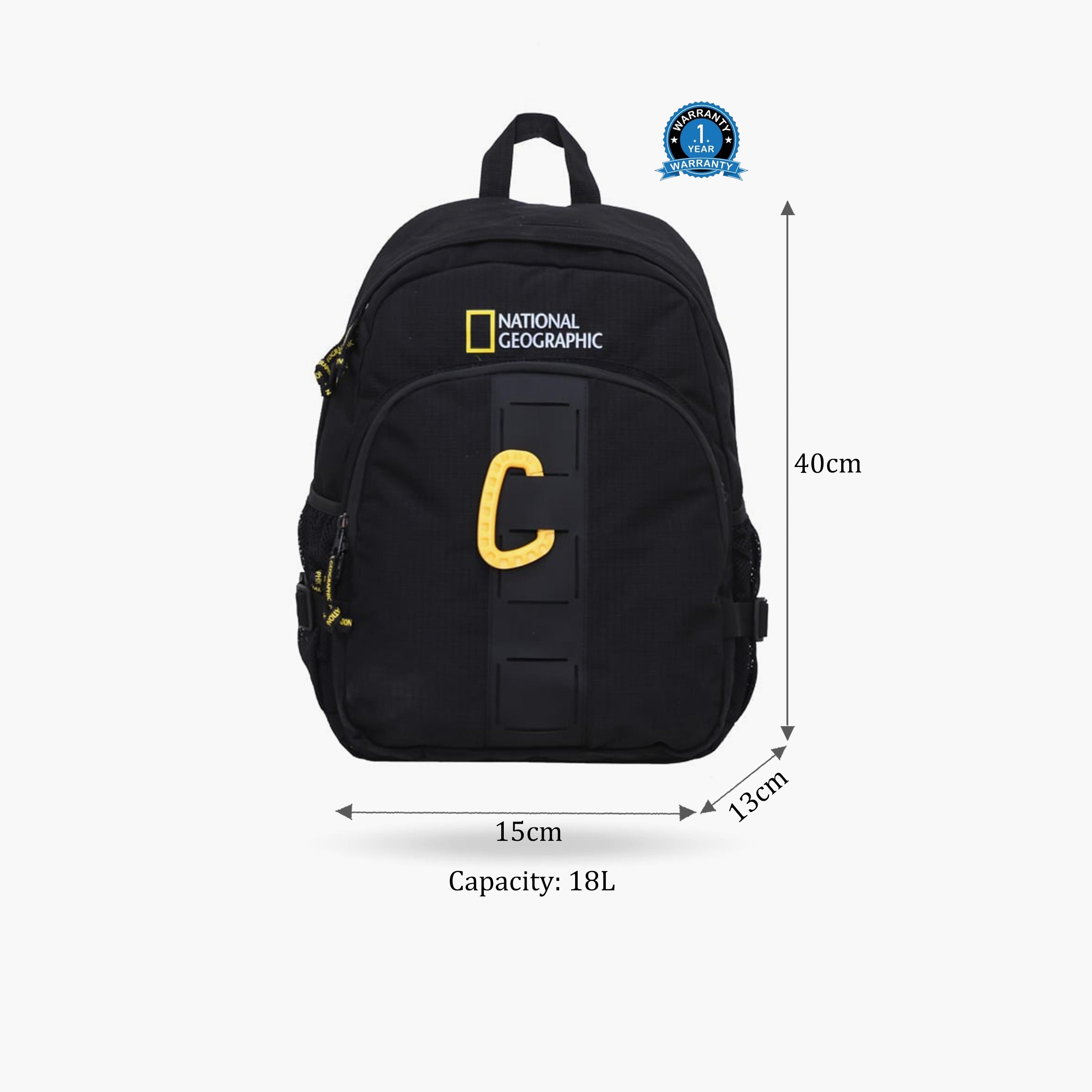 National Geographic Explorer III 18 L | 15.5 Inches Travel Backpack Polyester with Water Resistance | N21215-travel-luggagesandbags-backpacks-image-2