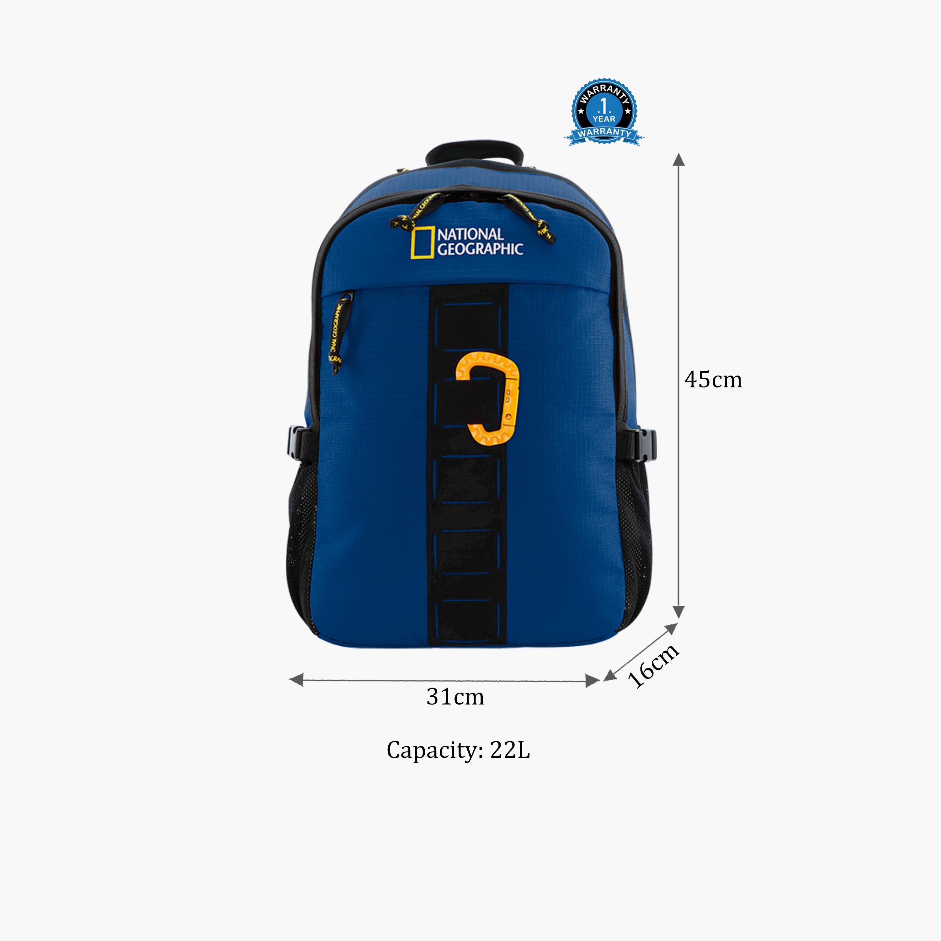 National Geographic Explorer III RPET 22 Liters Backpack | 17.5 Inches Laptop Bags Polyester with Water Resistance | N21216-travel-luggagesandbags-backpacks-image-2