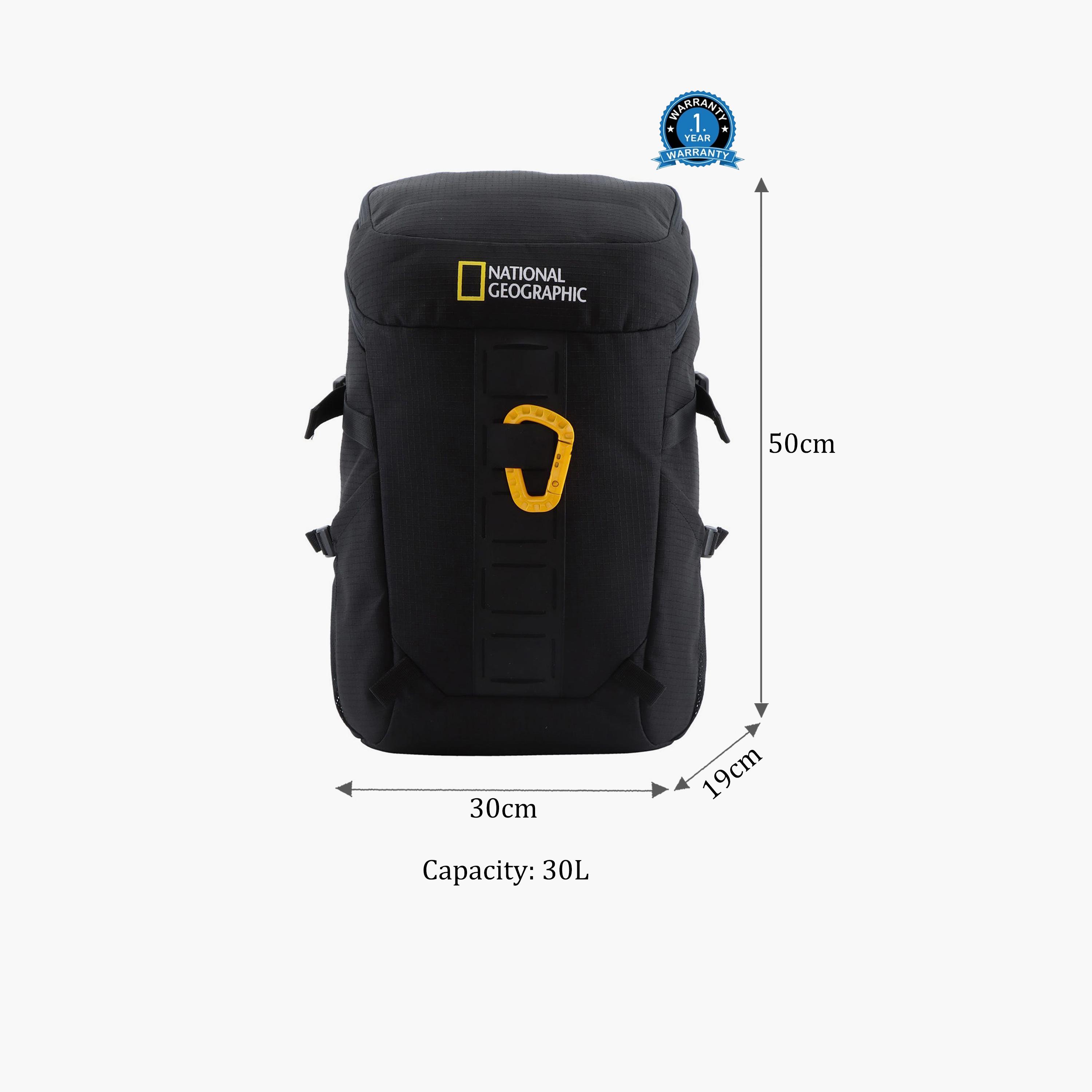 National Geographic Explorer III RPET 30 Liters Backpack | 19.5 Inches Laptop Bags Polyester with Water Resistance | N21218-travel-luggagesandbags-backpacks-image-2