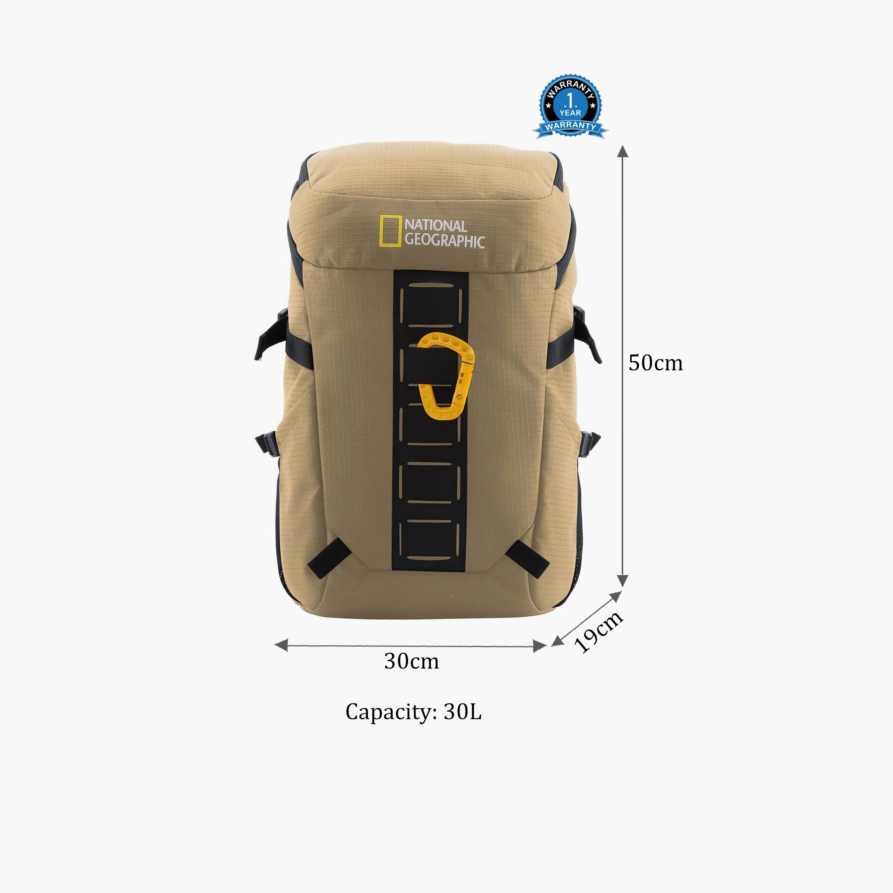 National Geographic Explorer III RPET 30 Liters Backpack | 19.5 Inches Laptop Bags Polyester with Water Resistance | N21218-travel-luggagesandbags-backpacks-image-2