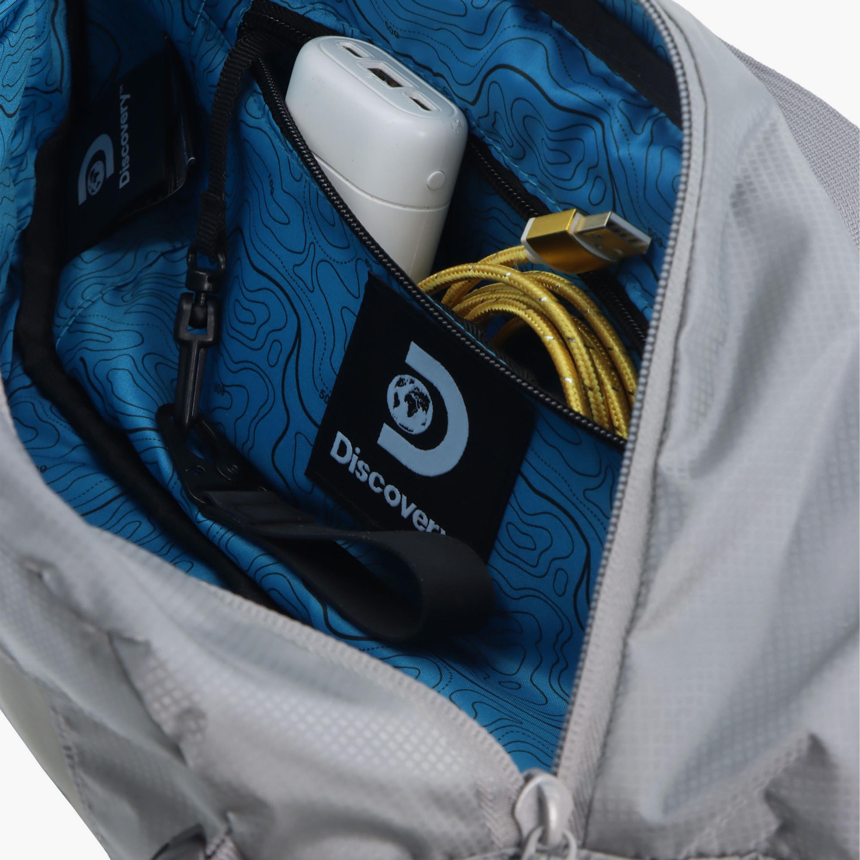 Discovery Outdoor Waist Bag with Zipper and Adjustable Strap | D00610-men-bags-image-11