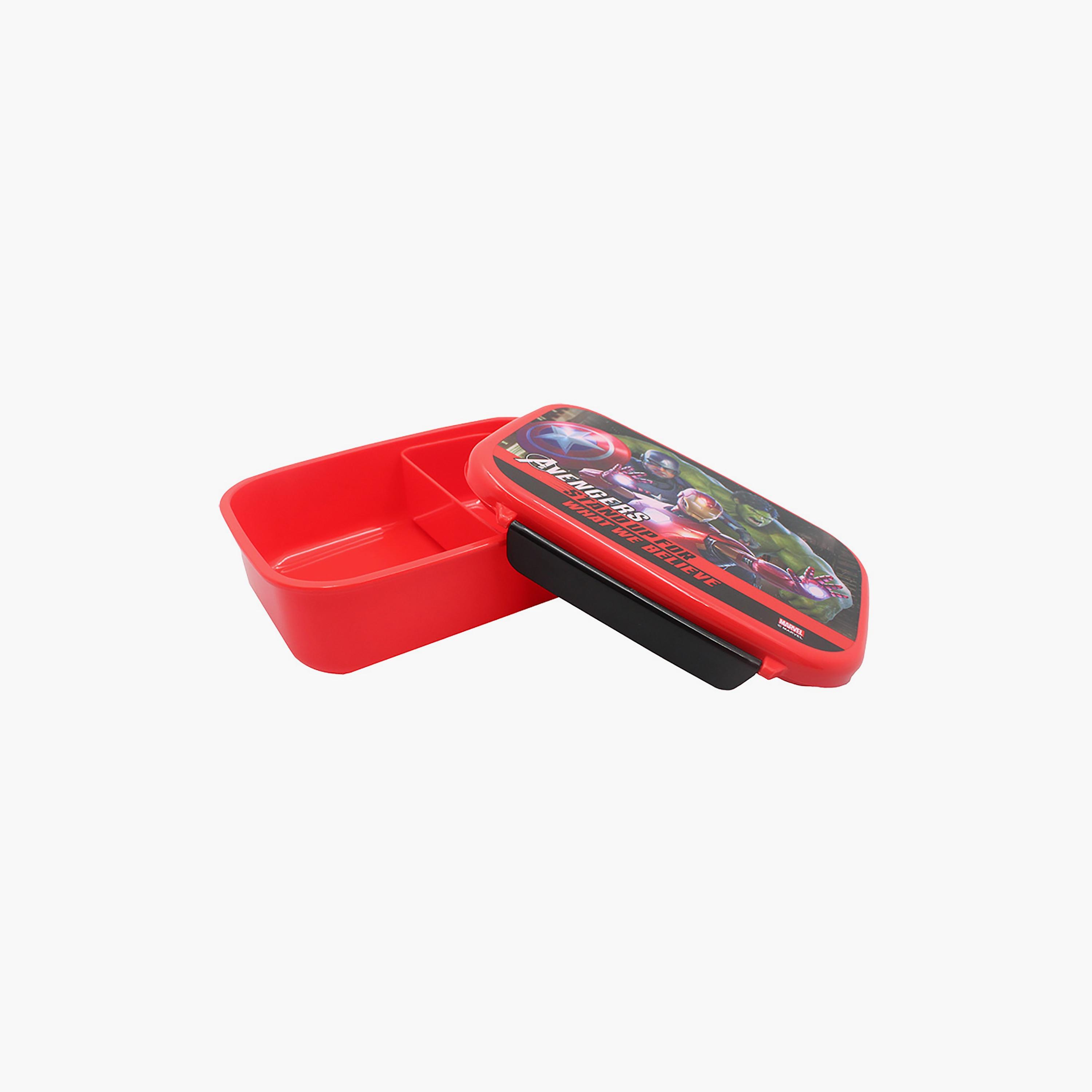 Avengers Gamer Verse Printed Lunch Box - Red - 765 ml-school-lunchessentials-lunchboxes-image-3