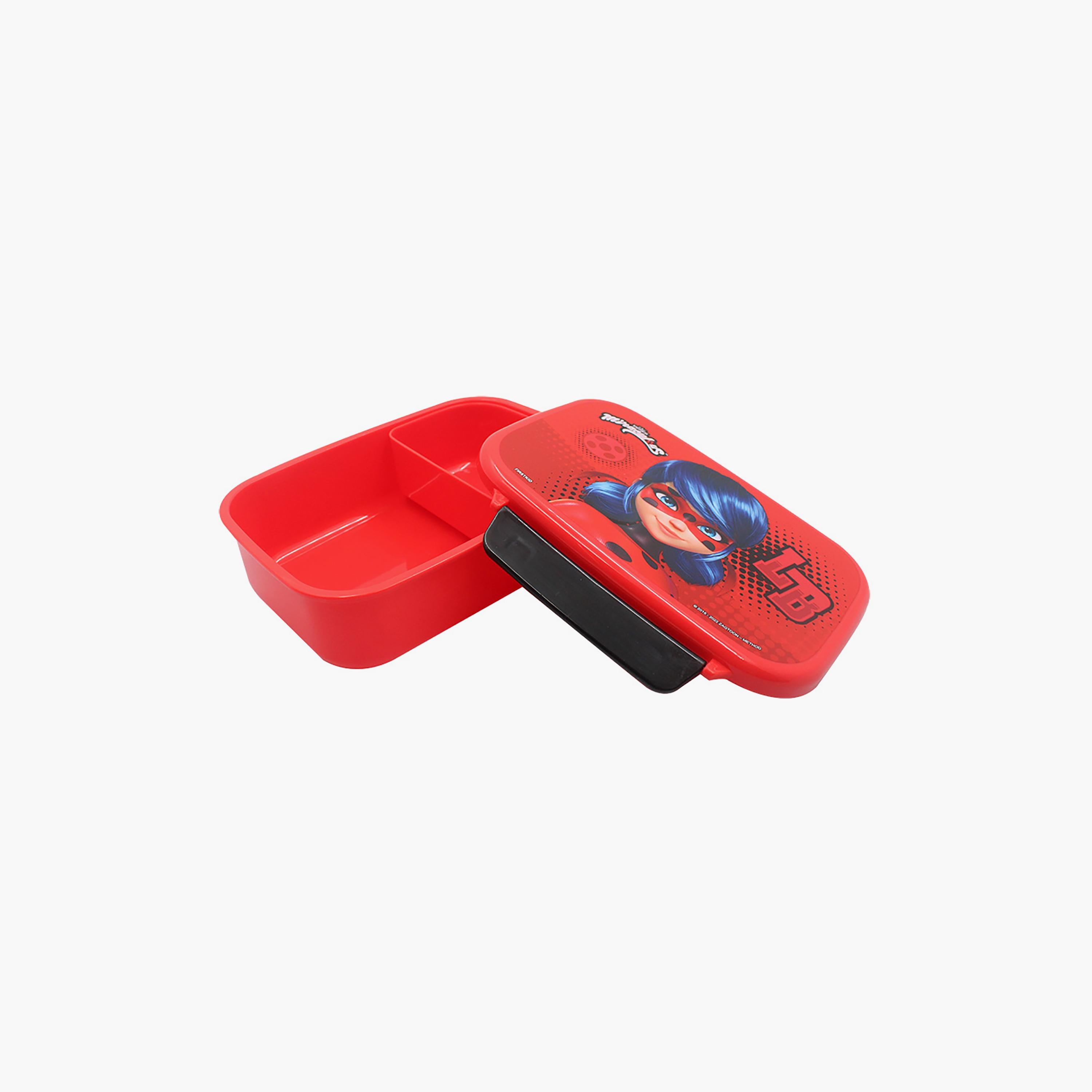 صندوق غداء بطبقة داخلية بطبعة ميراكيولوس - أحمر - 765 مل-school-lunchessentials-lunchboxes-image-3