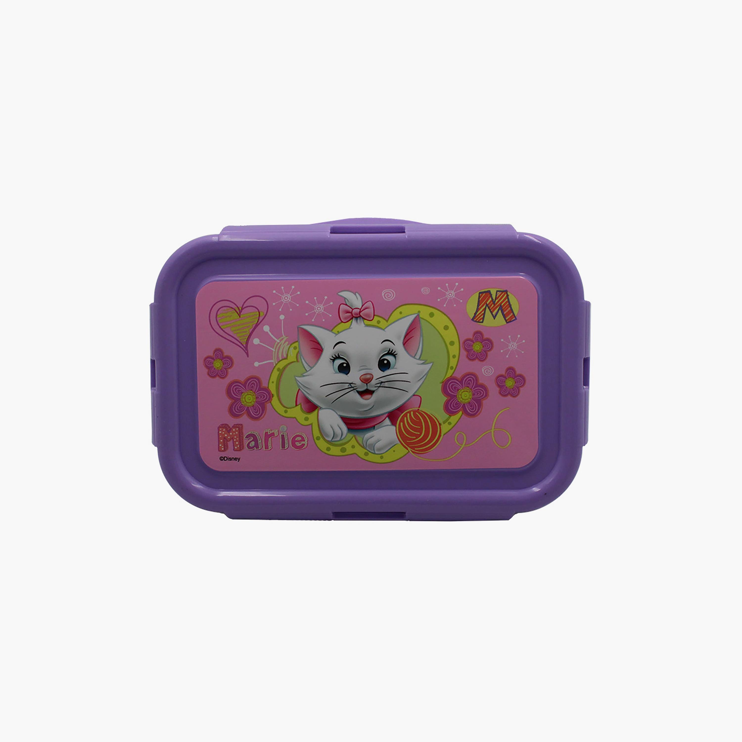 Marie Printed Food Container with Side Lock - Purple - 600 ml-school-lunchessentials-lunchboxes-image-2