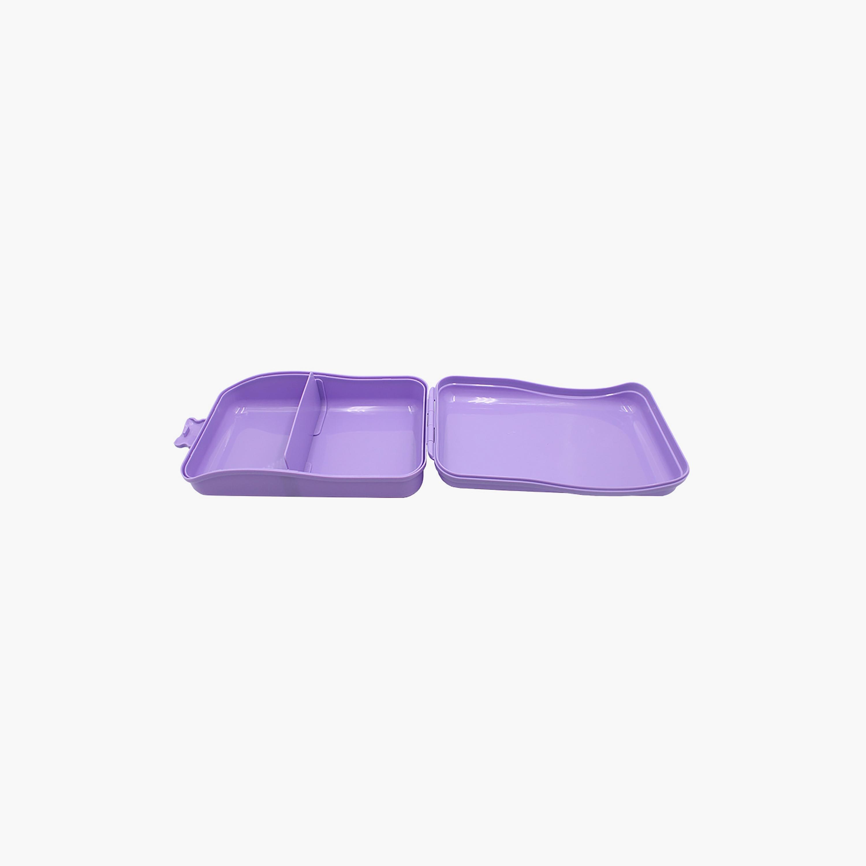 Disney Minnie Mouse Printed Snack box - Purple 760 ml-school-lunchessentials-lunchboxes-image-3