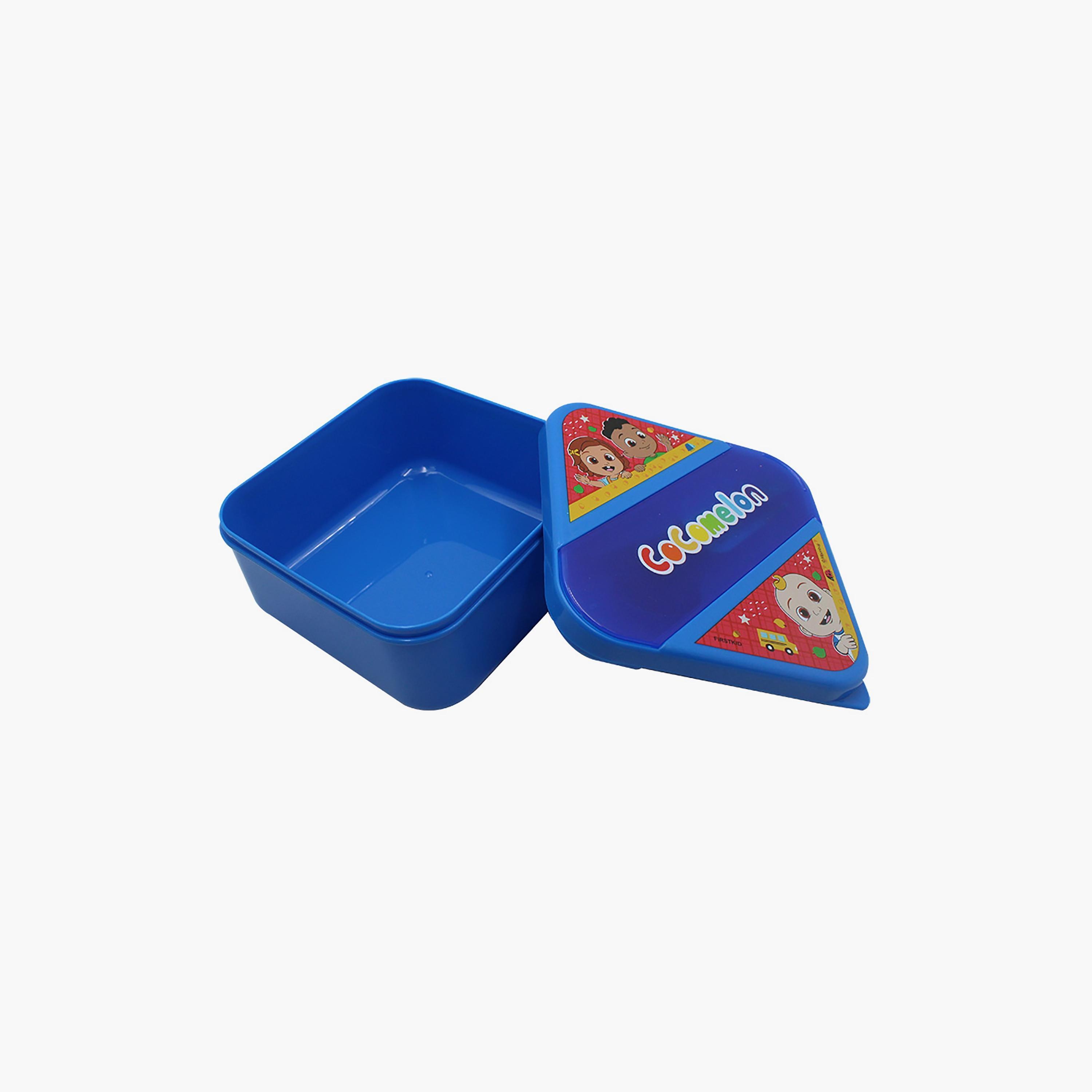 Cocomelon Printed Lunch Box with Cutlery Set - Blue-school-lunchessentials-lunchboxes-image-3