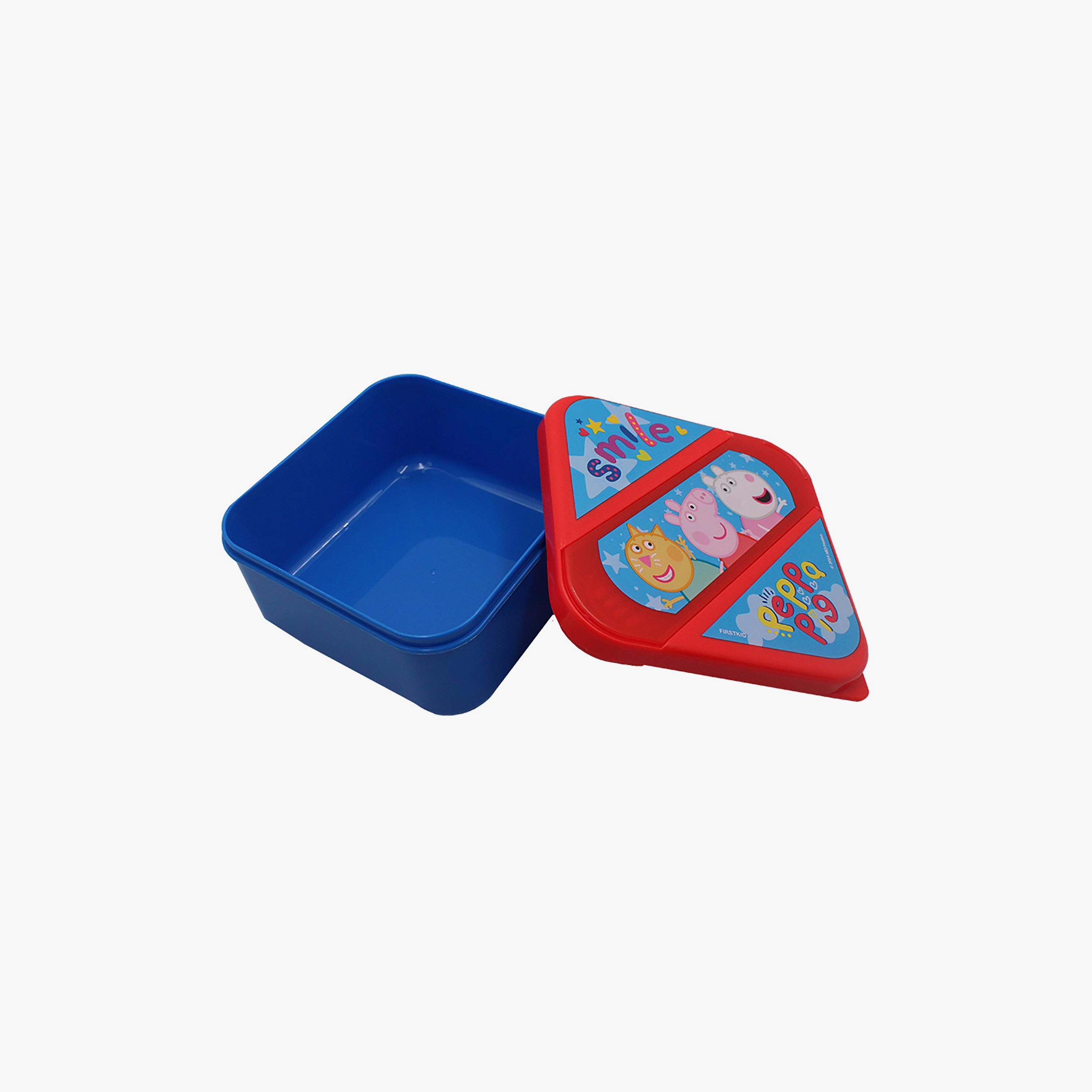 Peppa Pig Printed Lunch Box with Cutlery Set - Multicolour-school-lunchessentials-lunchboxes-image-3