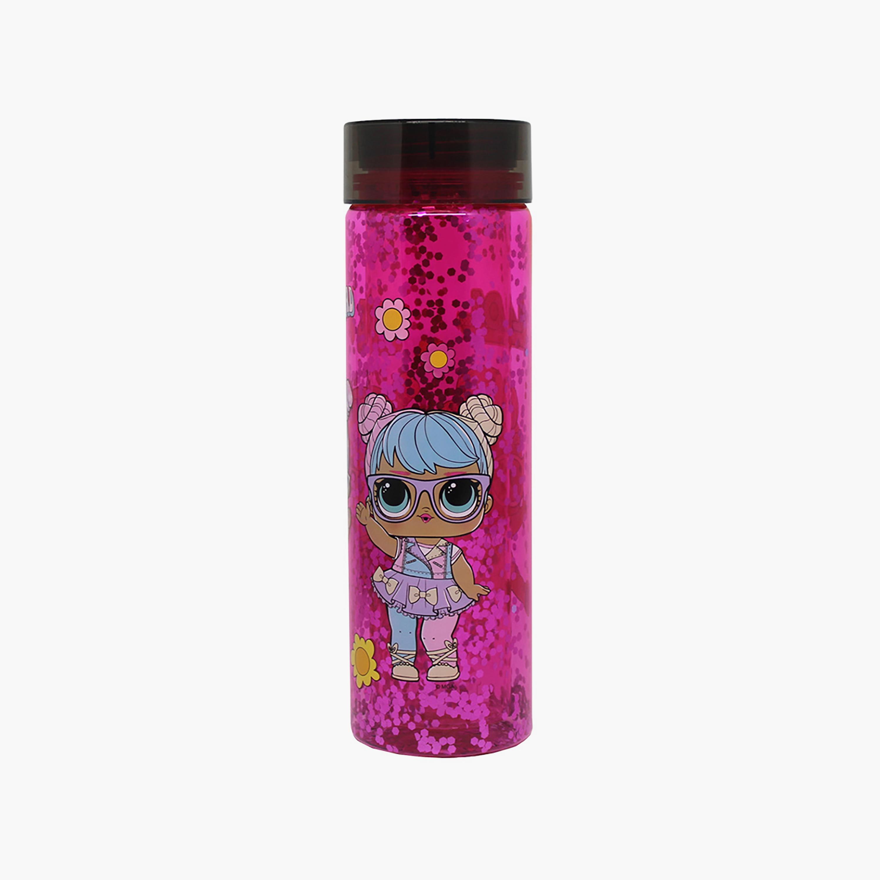 LOL Surprise Printed Tritan Water Bottle - Purple - 500 ml-school-waterbottles-image-2
