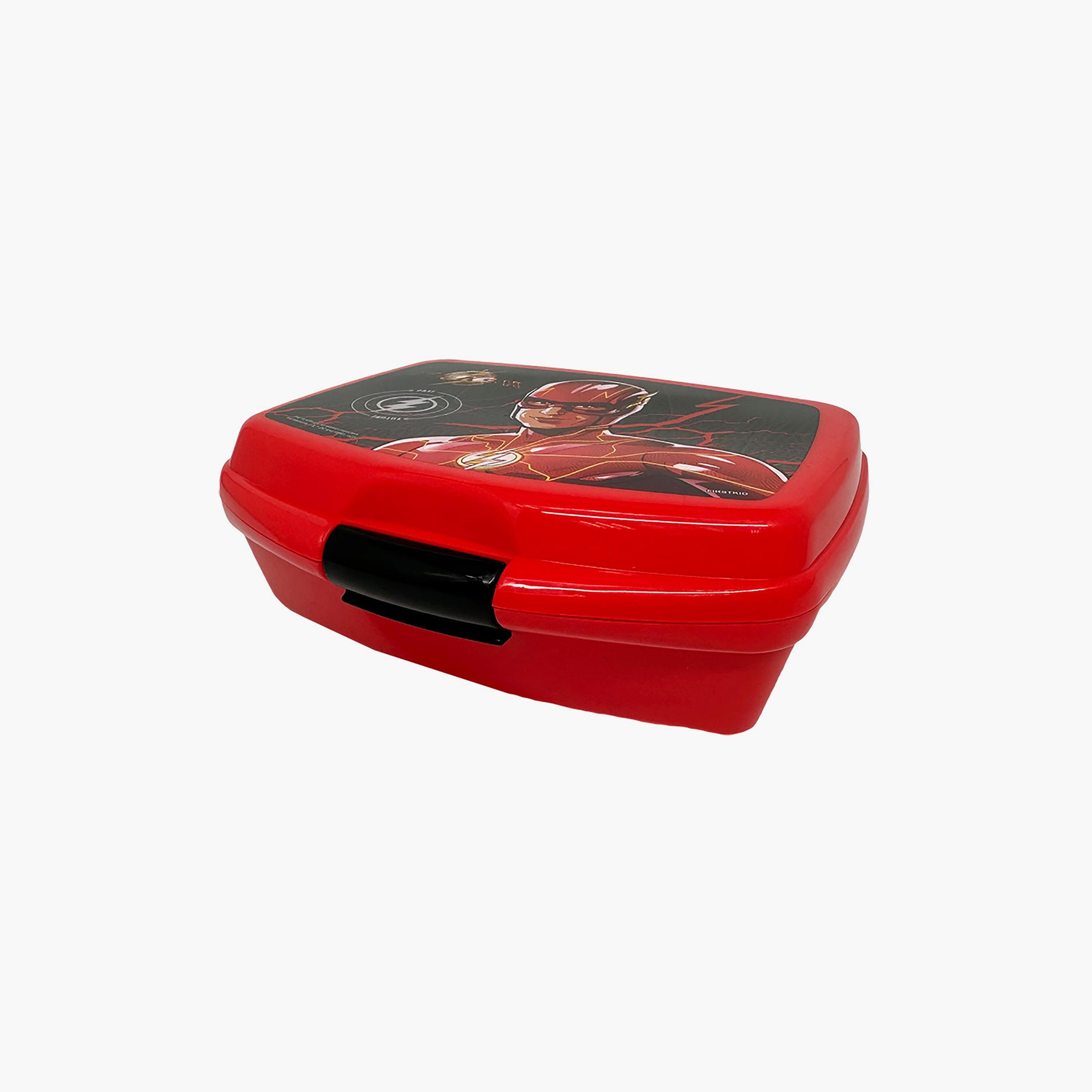 The Flash Printed Lunch Box - Red-school-lunchessentials-lunchboxes-image-2