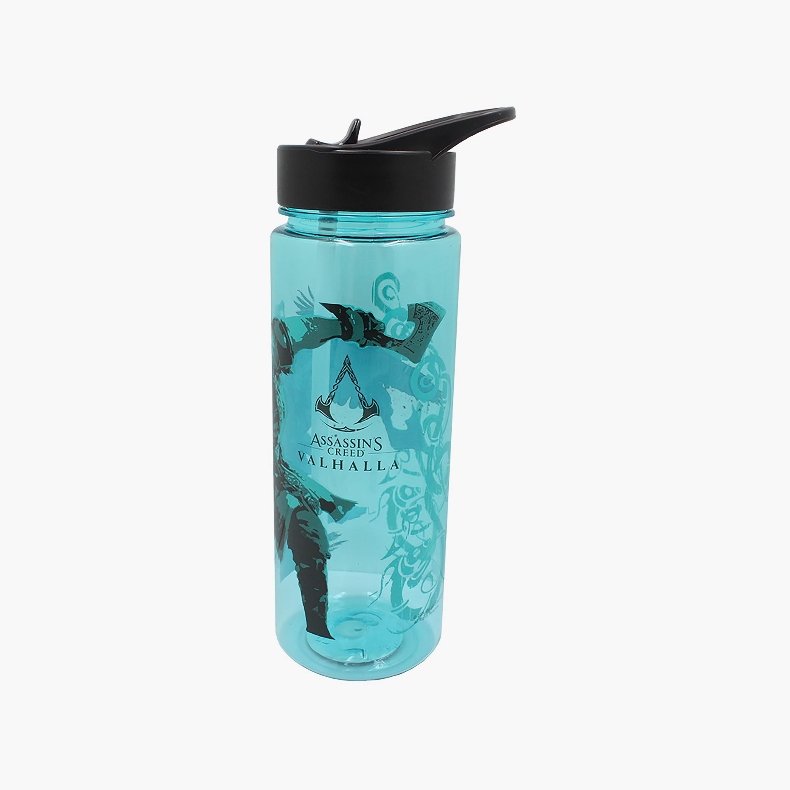 Assassin’s Creed Printed Spill-Proof & Durable Water Bottle with Handle - Blue - 650 ml-school-waterbottles-image-3