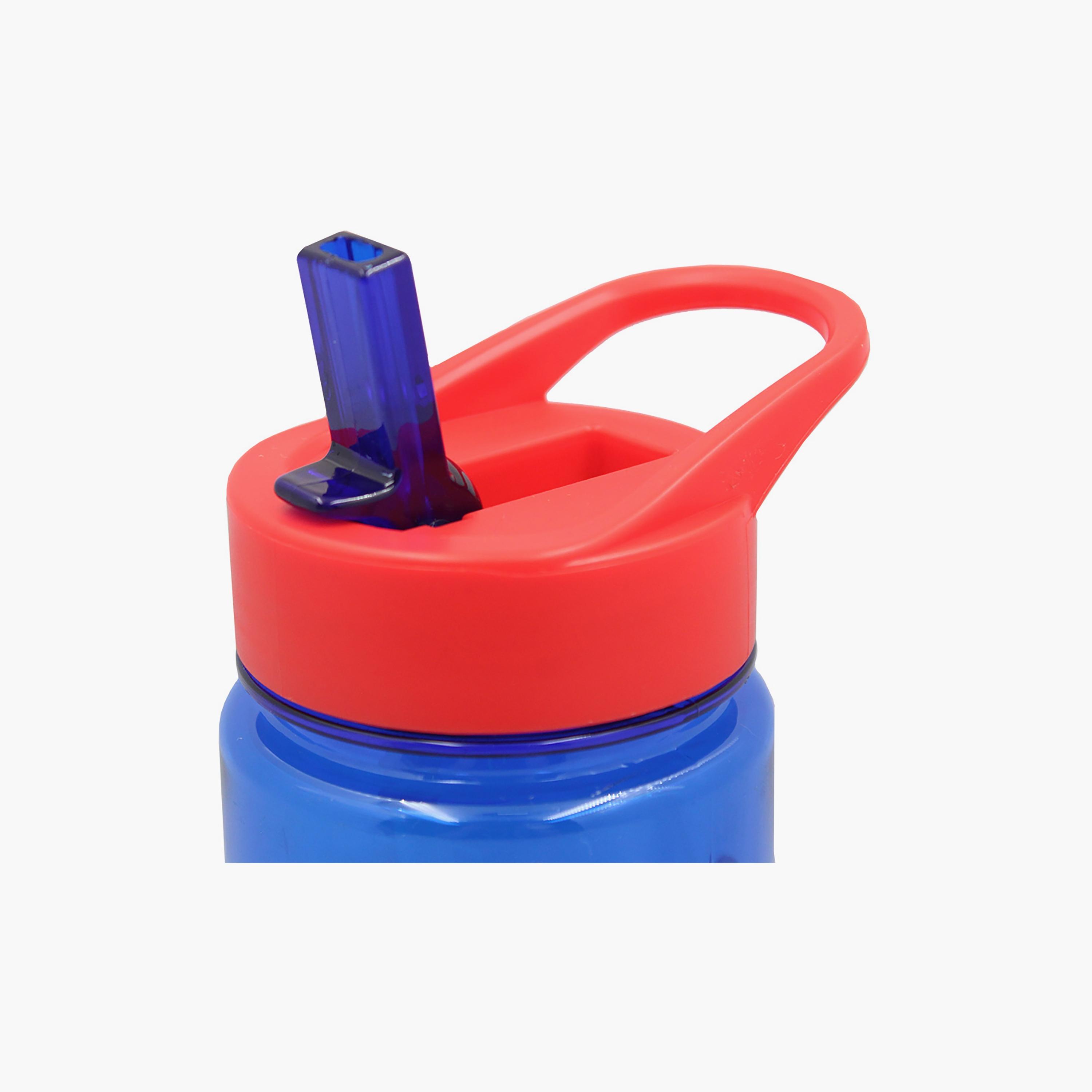 Captain Tsubasa Printed Spill-Proof & Durable Water Bottle with Handle - Blue - 650 ml-school-waterbottles-image-4