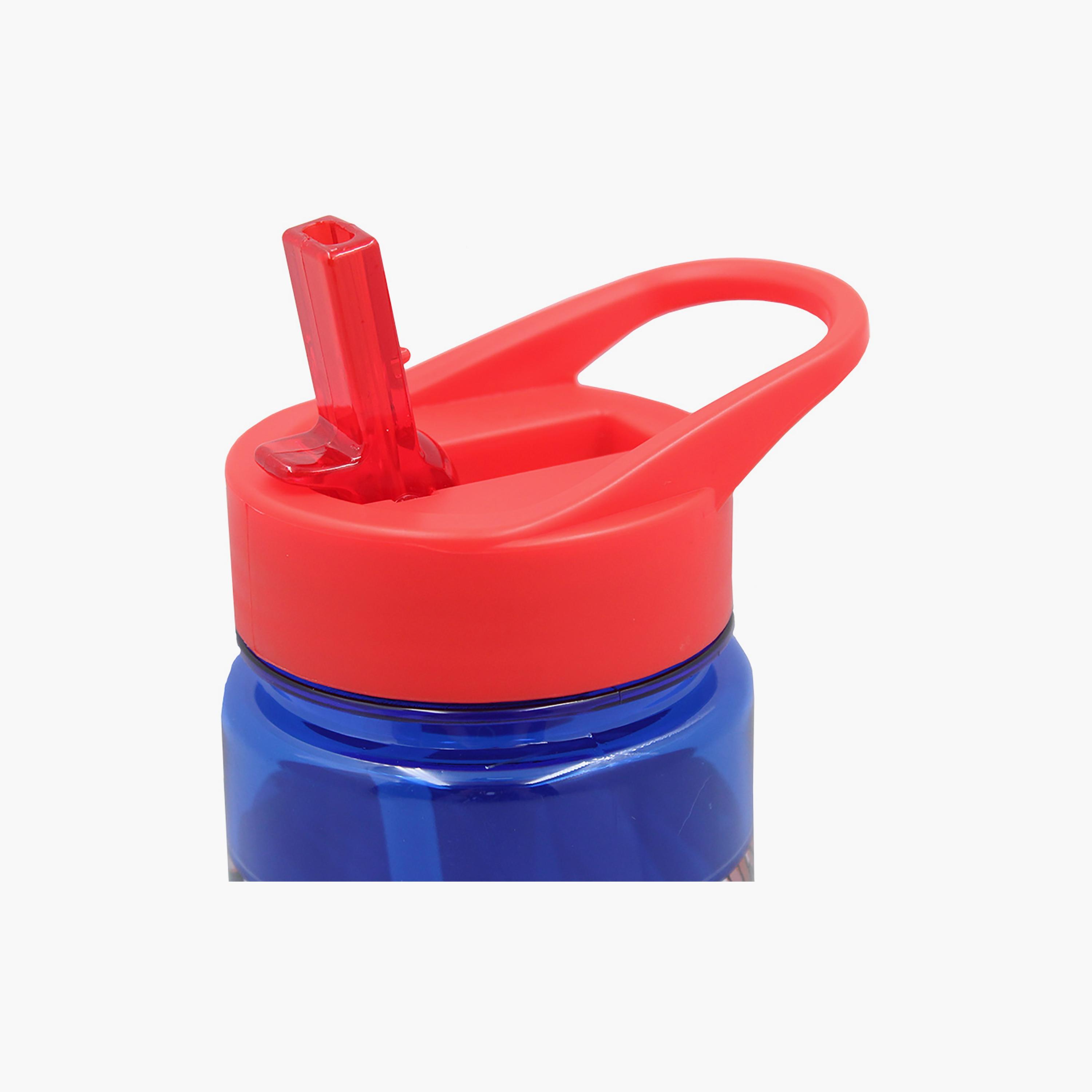 FAIRY TAIL Printed Spill-Proof & Durable Water Bottle with Handle - Blue - 650 ml-school-waterbottles-image-4