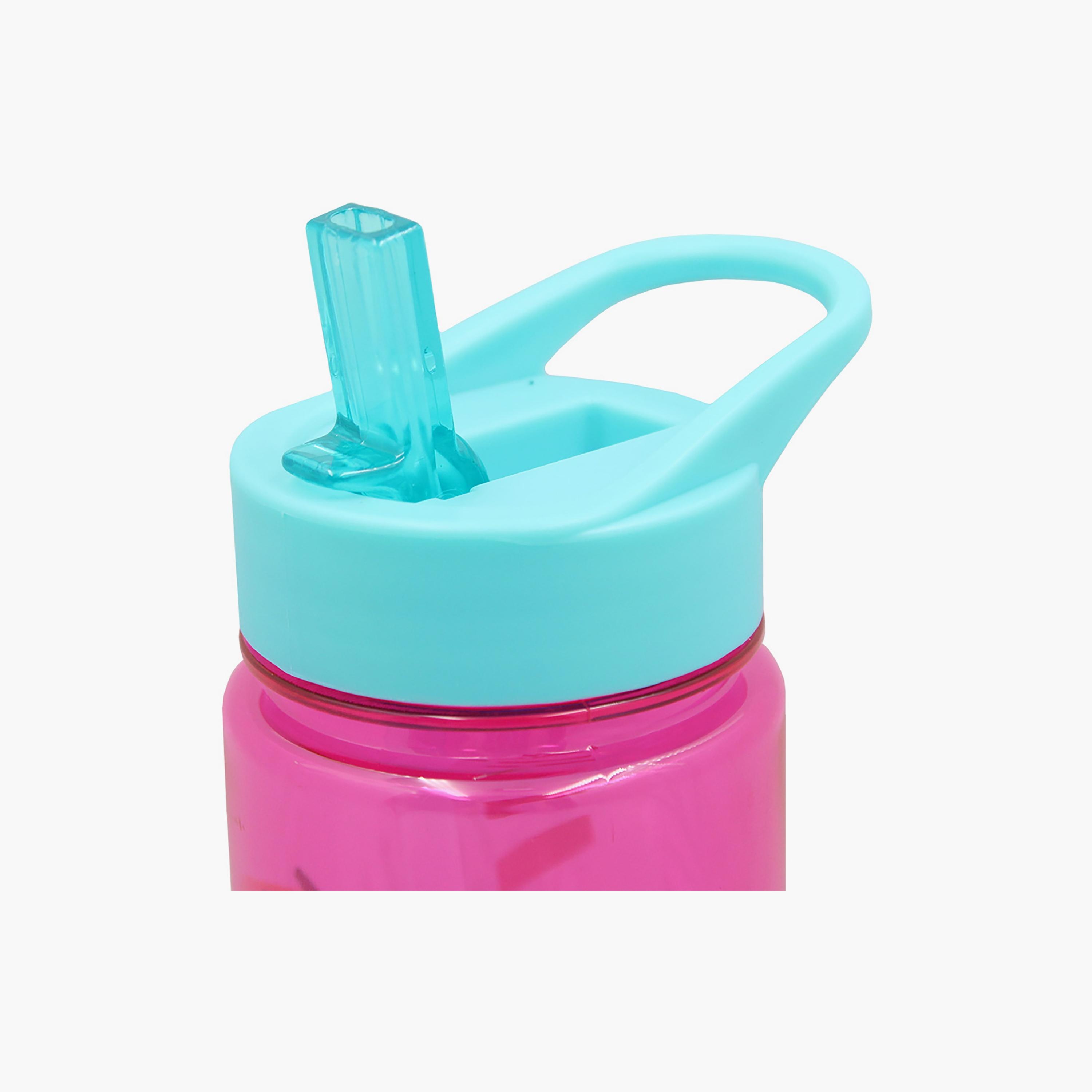 Just Dance Printed Spill-Proof & Durable Water Bottle with Handle - Pink - 650 ml-school-waterbottles-image-4