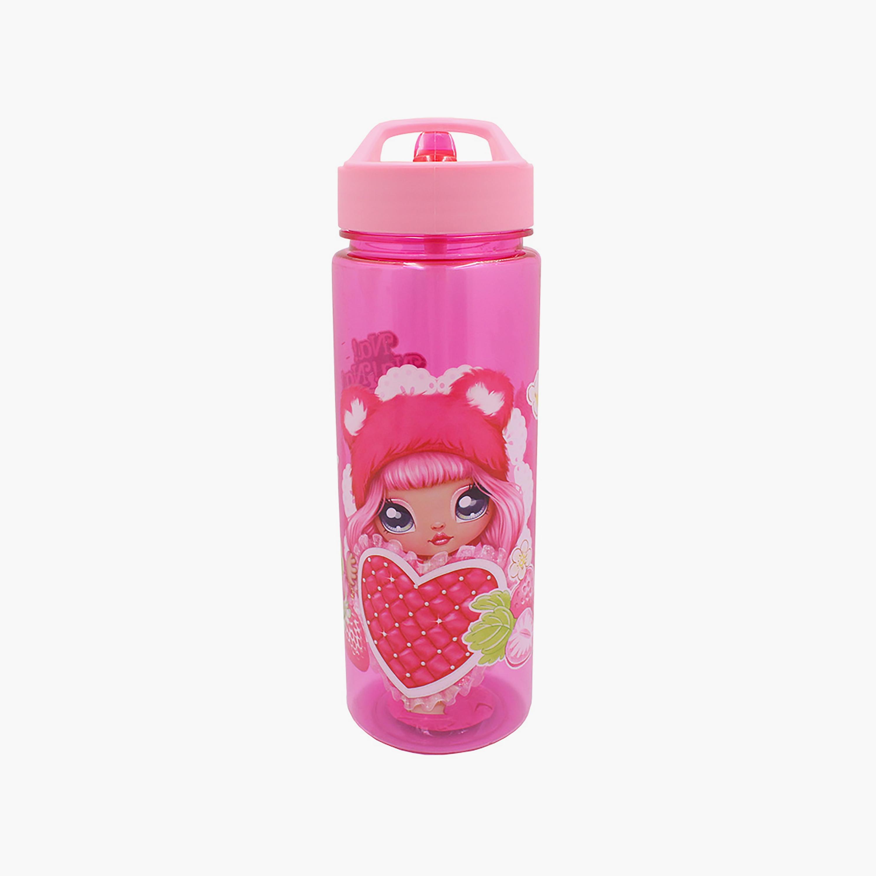 NANANA Surprise Spill-Proof & Durable Water Bottle with Handle - Pink - 650 ml-school-waterbottles-image-1